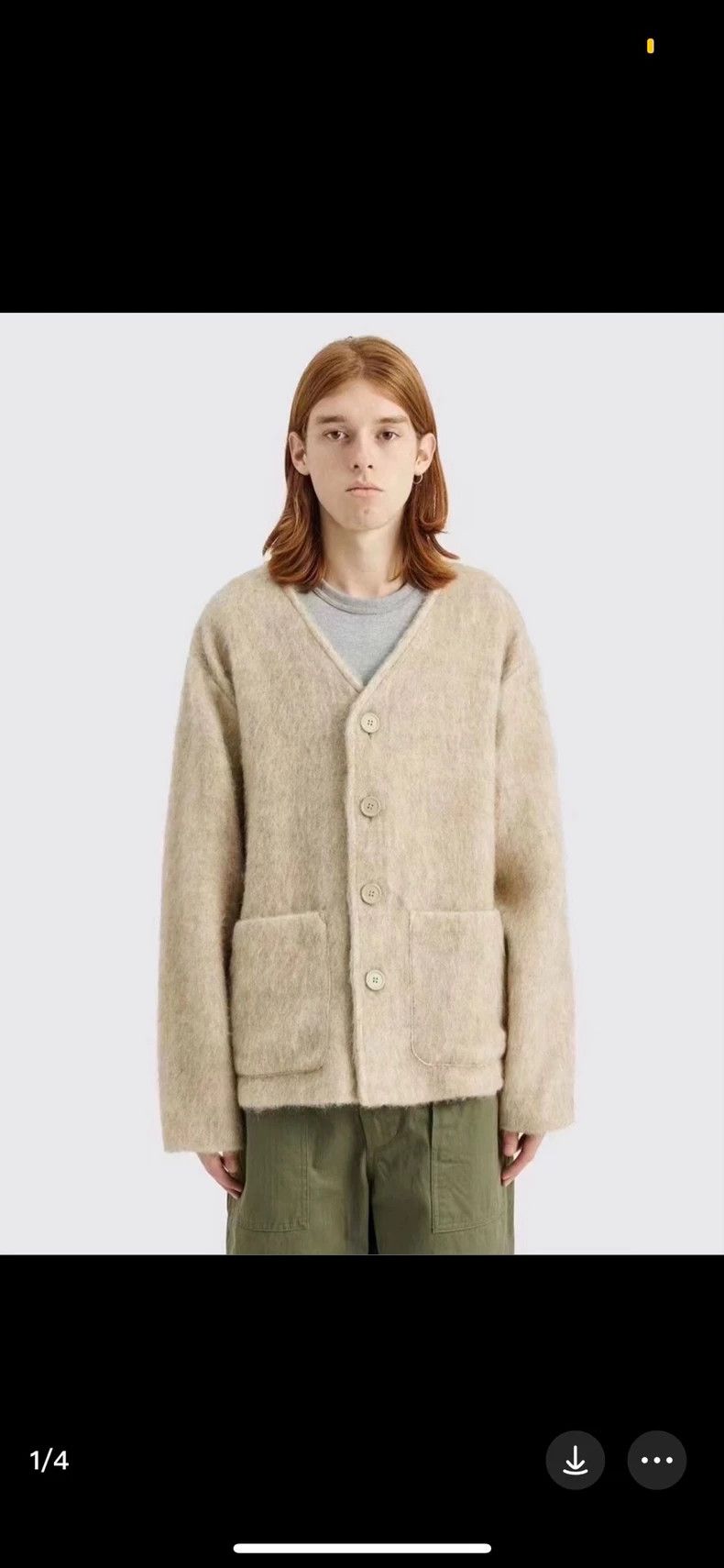 Our Legacy Our Legacy sie46 A horsehair sweater Size US S / EU 44-46 / 1 - 1 Thumbnail