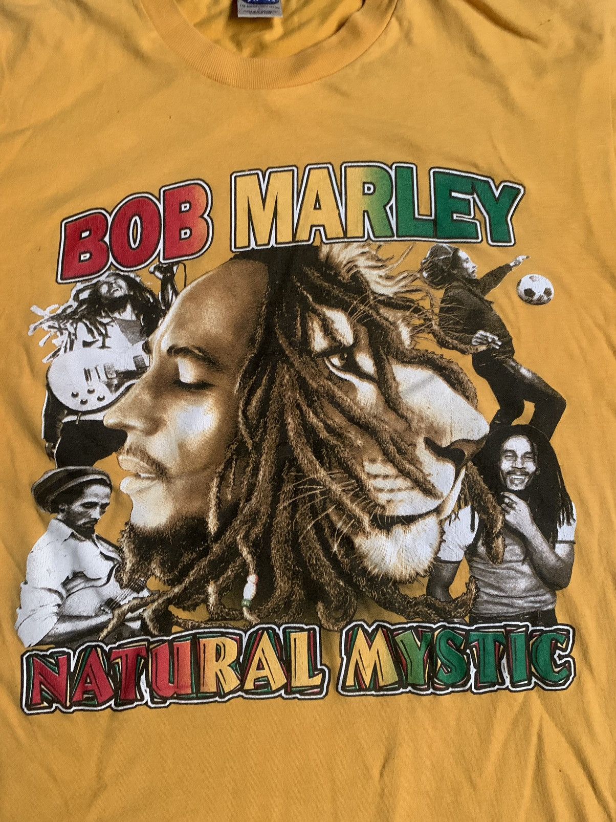 Band Tees Vintage 00s Bob Marley Natural Mystic Tee Size US L / EU 52-54 / 3 - 2 Thumbnail