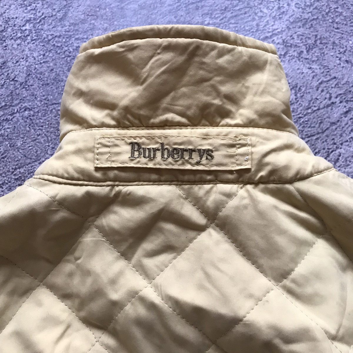 Vintage Vintage Burberrys Quilted Jacket Khaki Gorpcore 90s Slim L Size L / US 10 / IT 46 - 10 Thumbnail