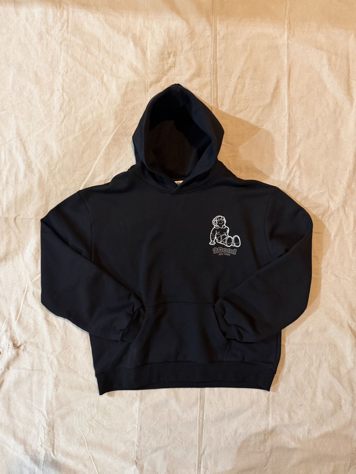 Other 2GOODNY "Sketch Edition" BLACK HOODIE Size US XL / EU 56 / 4 - 1 Thumbnail