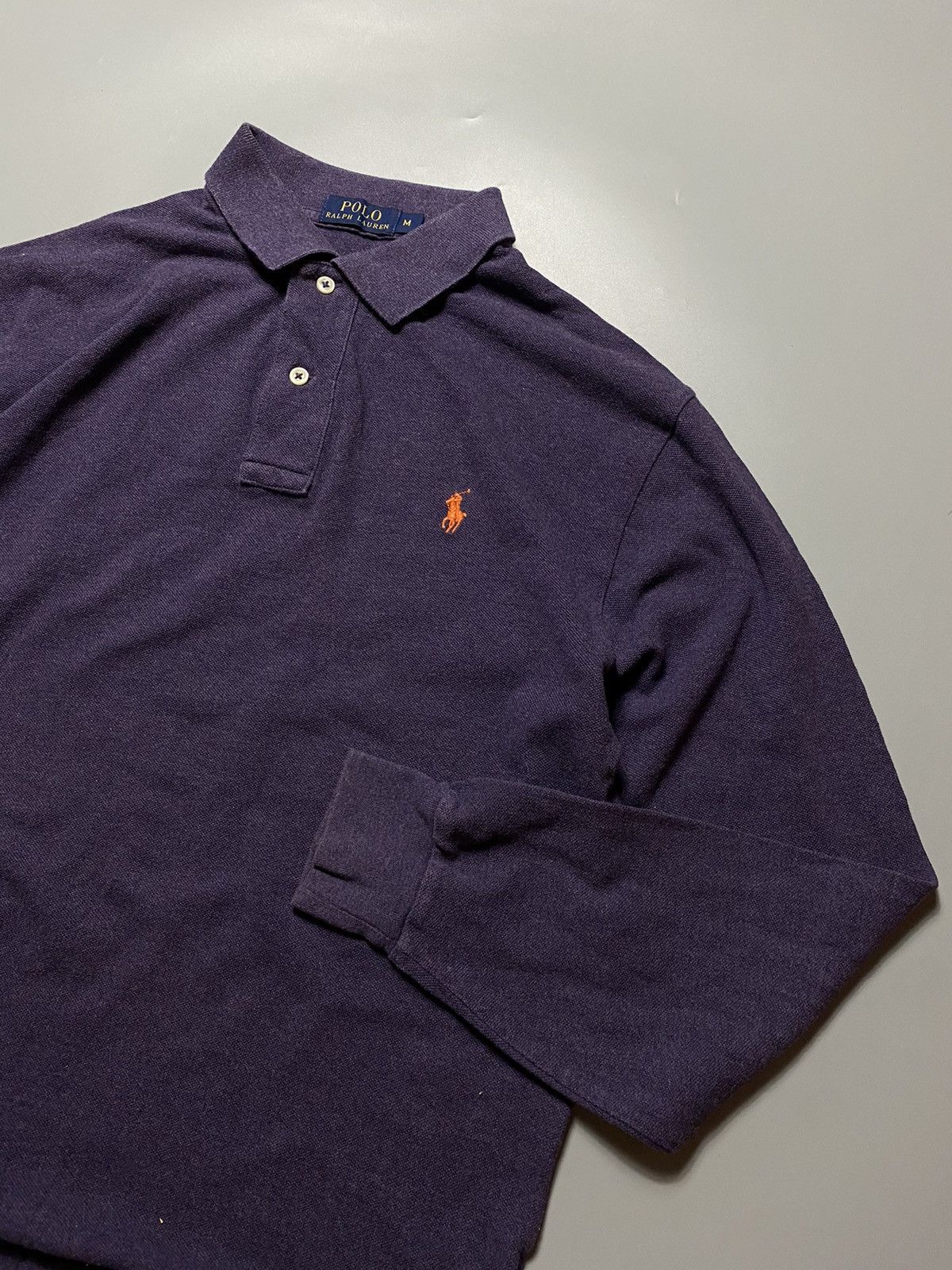 Polo Ralph Lauren × Vintage Polo Ralph Lauren rugby long sleeve Size US M / EU 48-50 / 2 - 2 Thumbnail