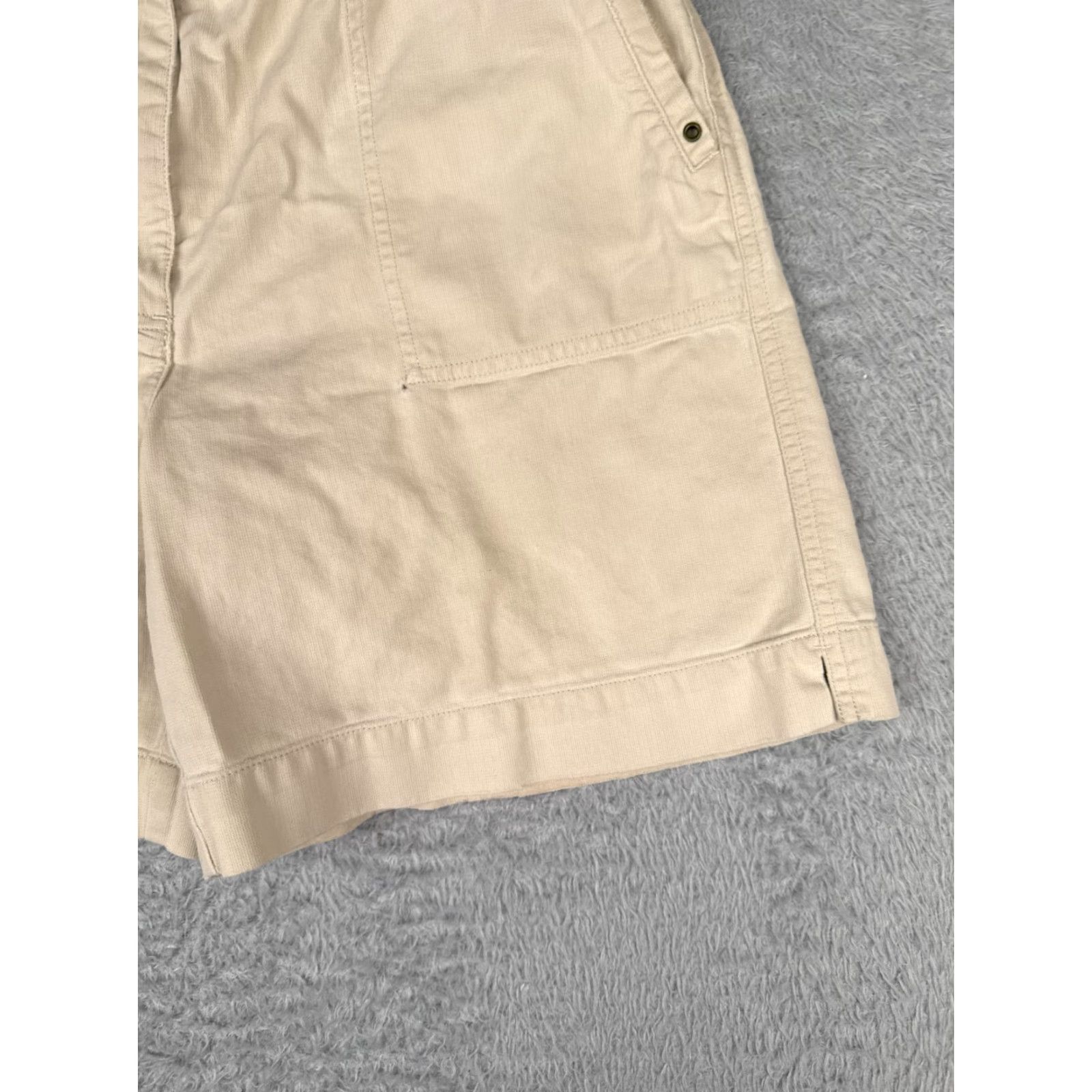 Ralph Lauren VINTAGE Lauren Ralph Lauren Shorts Womens 8 Cargo Beige Cotton 5-Pocket Regular Inseam 6.5" Adult Womens Size 30" / US 8 / IT 44 - 2 Thumbnail