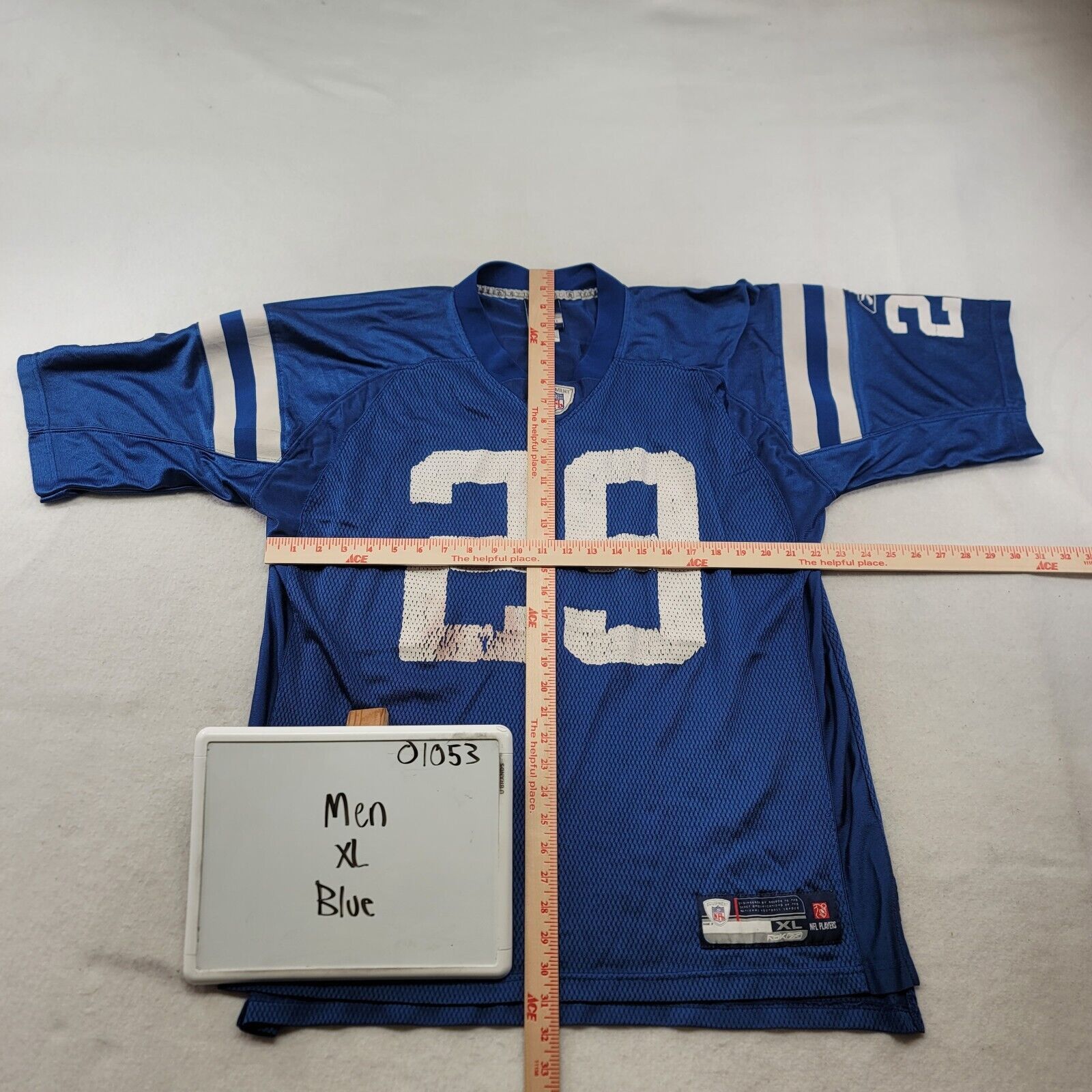 Reebok Reebok NFL Indianapolise Colts #29 Addai Jersey Men Size XL Size US XL / EU 56 / 4 - 8 Thumbnail