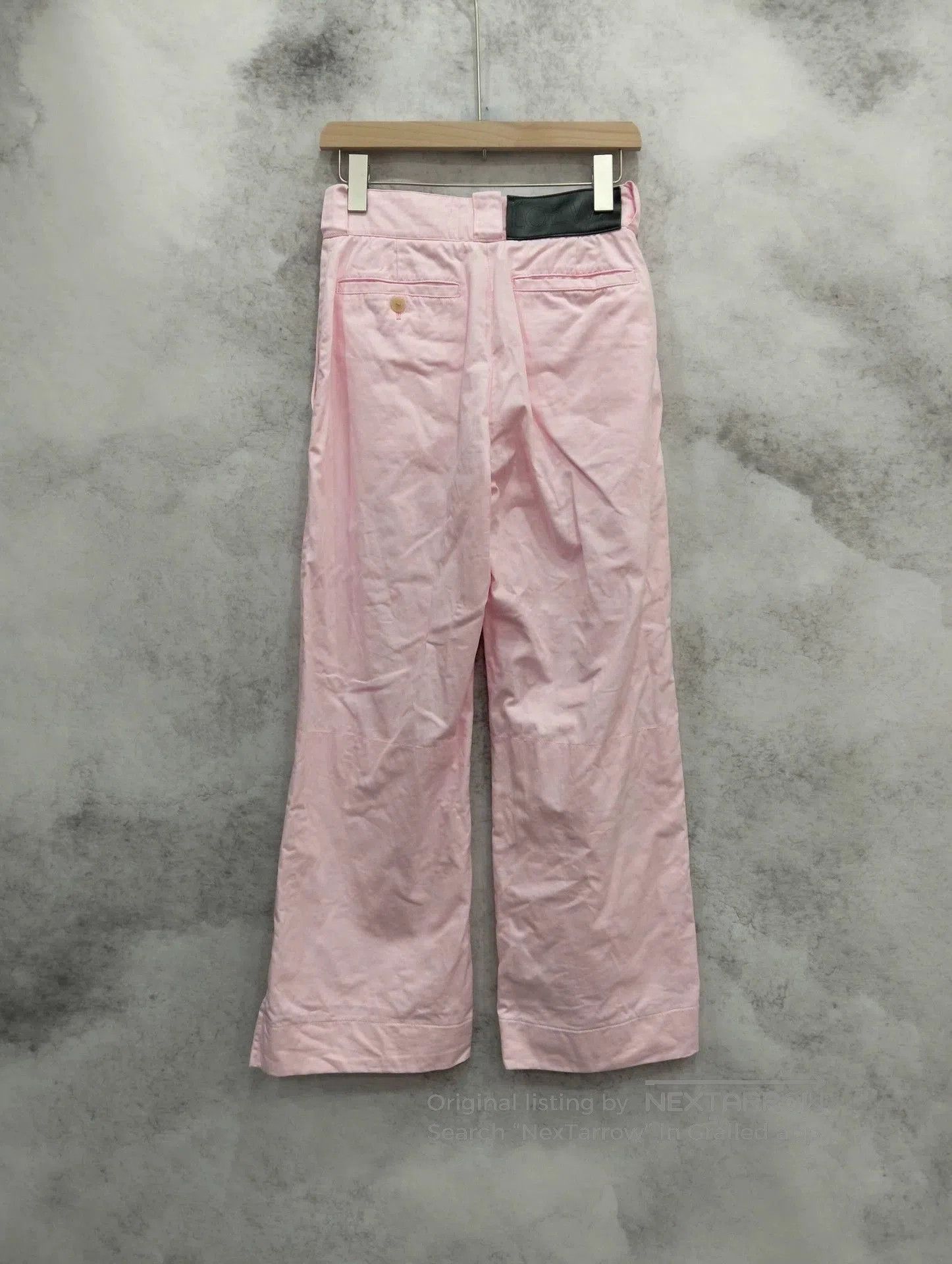 Loewe LOEWE Pink Wide-Leg Casual Pants. Size US 34 / EU 50 - 2 Thumbnail