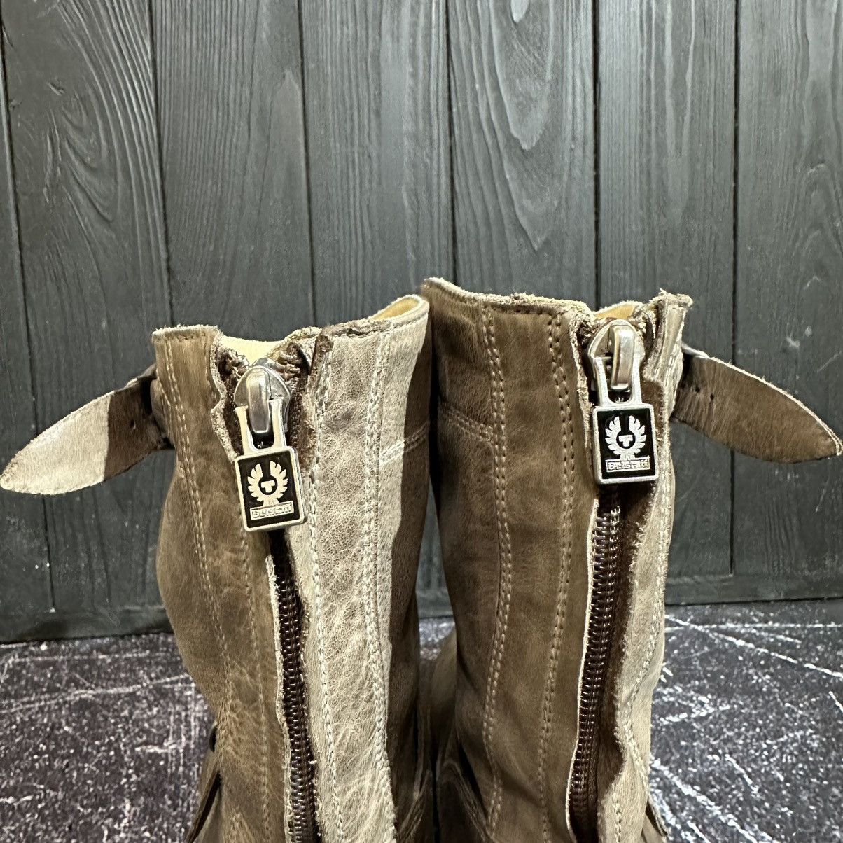 Belstaff BELSTAFF - Women’s Leather Boots Size 37 Rick Owens Style Size US 7 / IT 37 - 8 Thumbnail