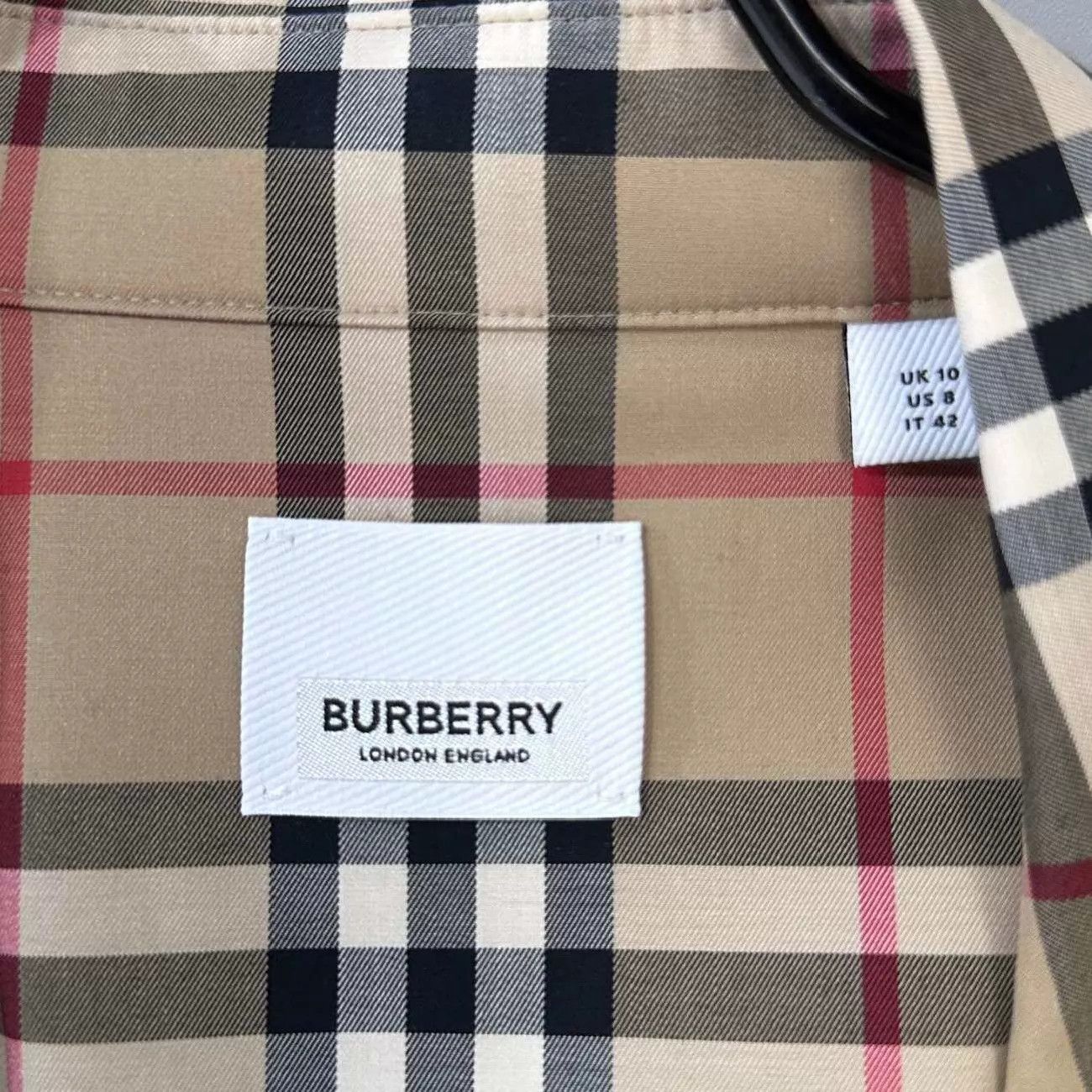 Burberry Burberry Classic Check Shirt UK10 99 New Size M / US 6-8 / IT 42-44 - 4 Thumbnail