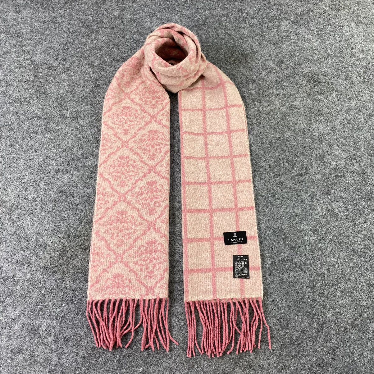 Lanvin Cashmere Scarf Muffler Neckwear T1288
