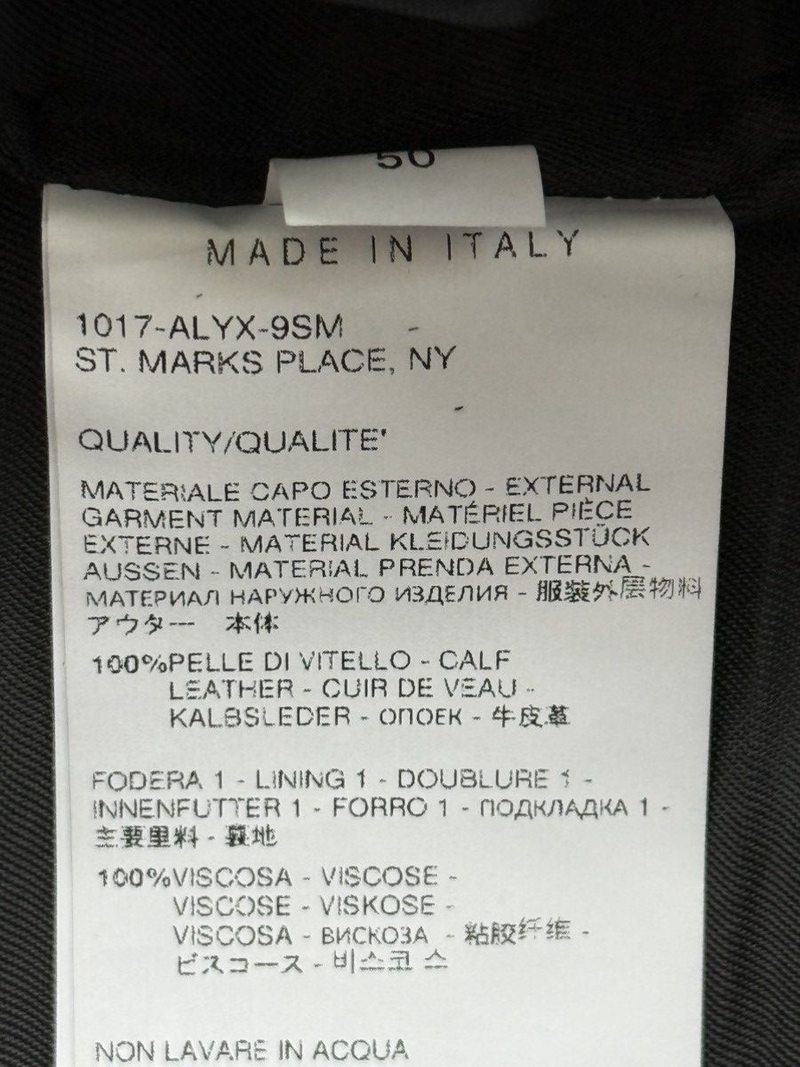 1017 ALYX 9SM 1017 Alyx 9sm Leather Pants - Mens Size US 34 / EU 50 - 8 Thumbnail