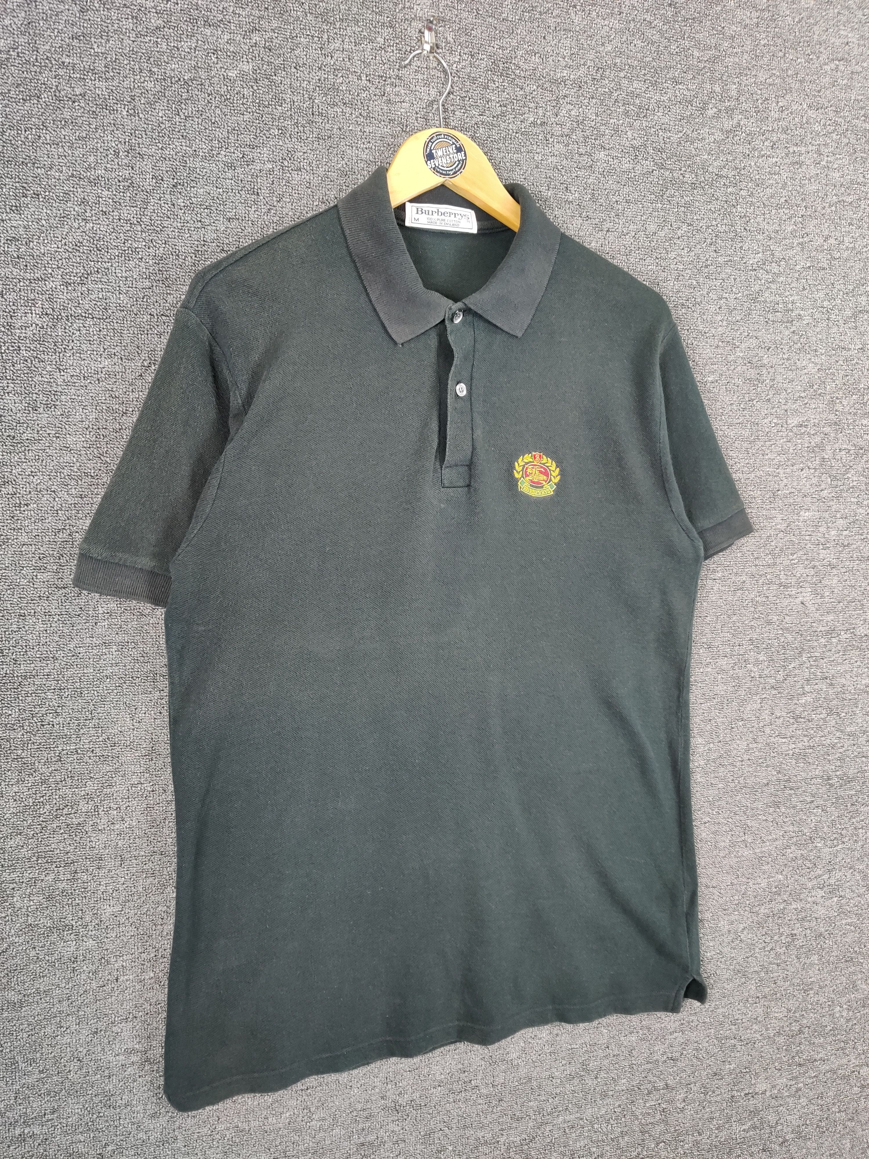 Burberry Vintage Burberrys Polos Button Ups Tshirt Size US M / EU 48-50 / 2 - 6 Thumbnail