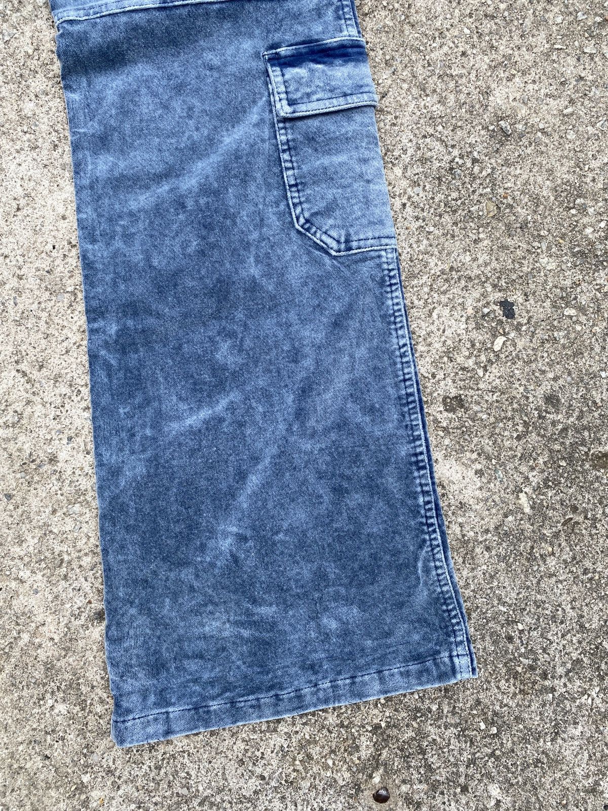 Japanese Brand × Otto 1990s - Otto Velvet Multipocket Flare Pant Size 28" / US 6 / IT 42 - 10 Thumbnail
