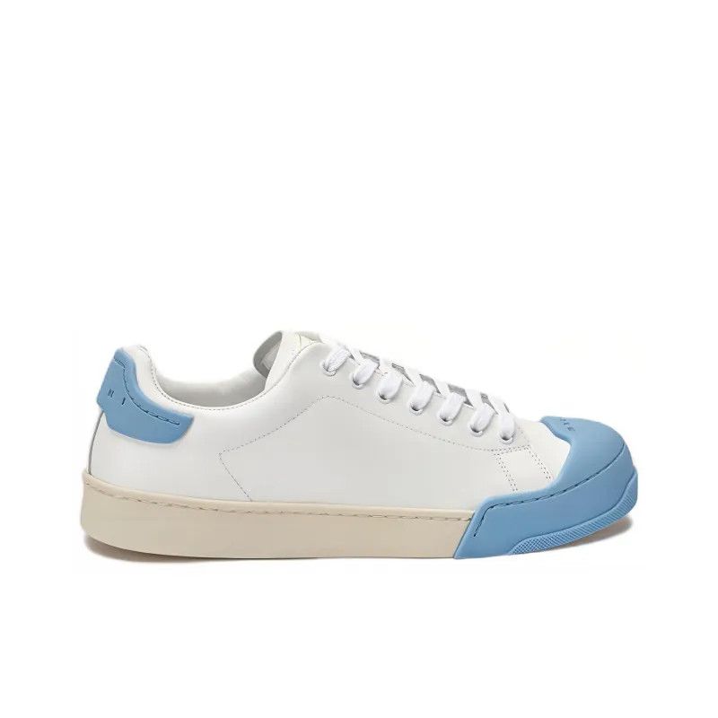 Marni o1f1d3z0525 Dada Bumper Low Top Sneakers in White/Blue Size US 10 / EU 43 - 1 Thumbnail