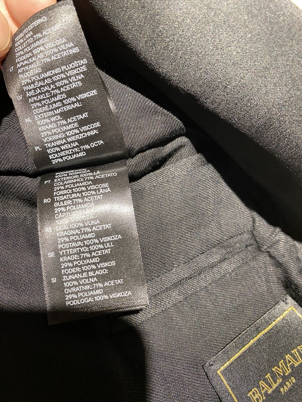 Balmain Balmain X H&M double-breasted Blazer 2015 Size 38R - 11 Thumbnail