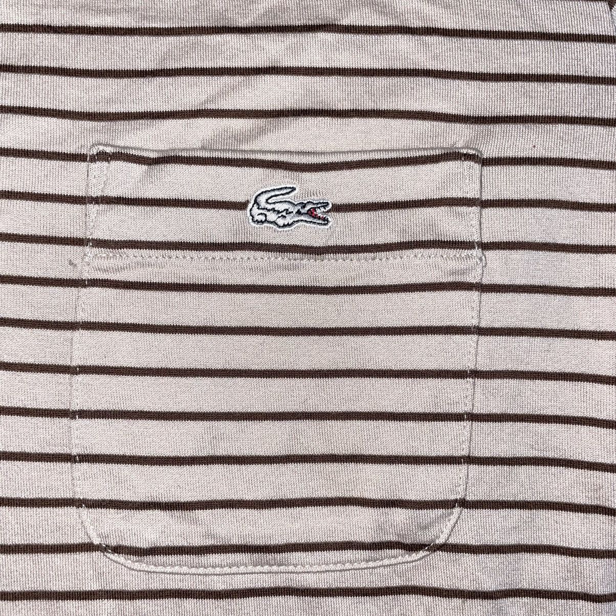 Lacoste Vintage Lacoste Stripped Polo Size US S / EU 44-46 / 1 - 6 Thumbnail