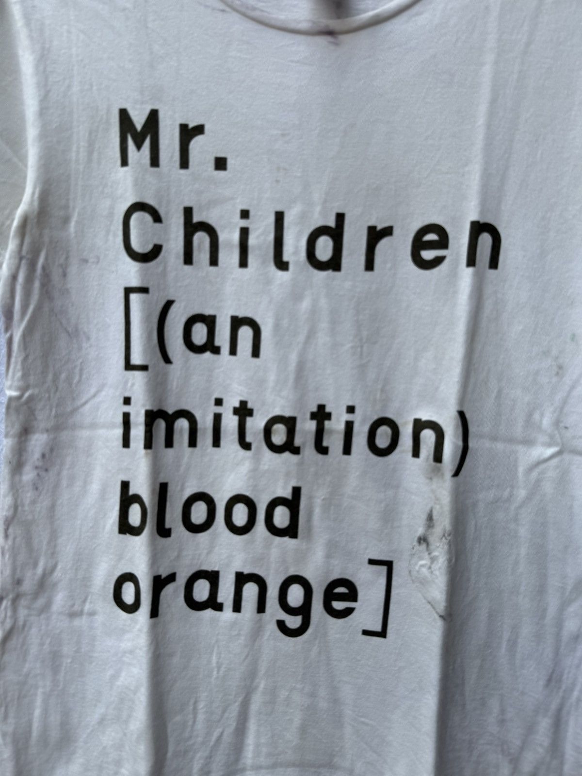 Band Tees Vintage Mr Children An Imitation Blood Orange Tour Tee Size US S / EU 44-46 / 1 - 4 Thumbnail