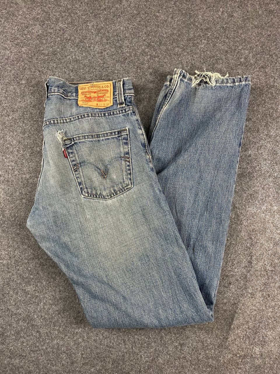 Levi's vintage levis 514 slim straight distressed denim Size US 32 / EU 48 - 2 Thumbnail