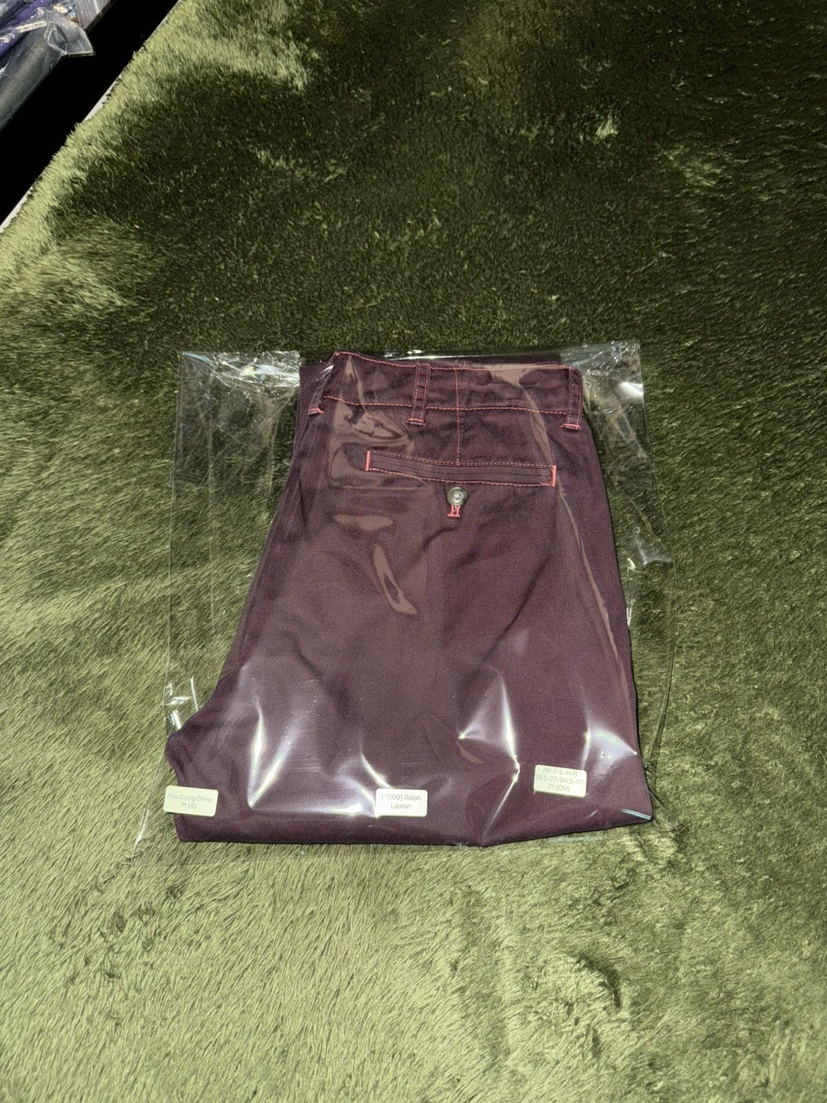 Polo Ralph Lauren [4] Polo Ralph Lauren Hand-Dyed Washed Chino Pants Size US 29 - 11 Thumbnail