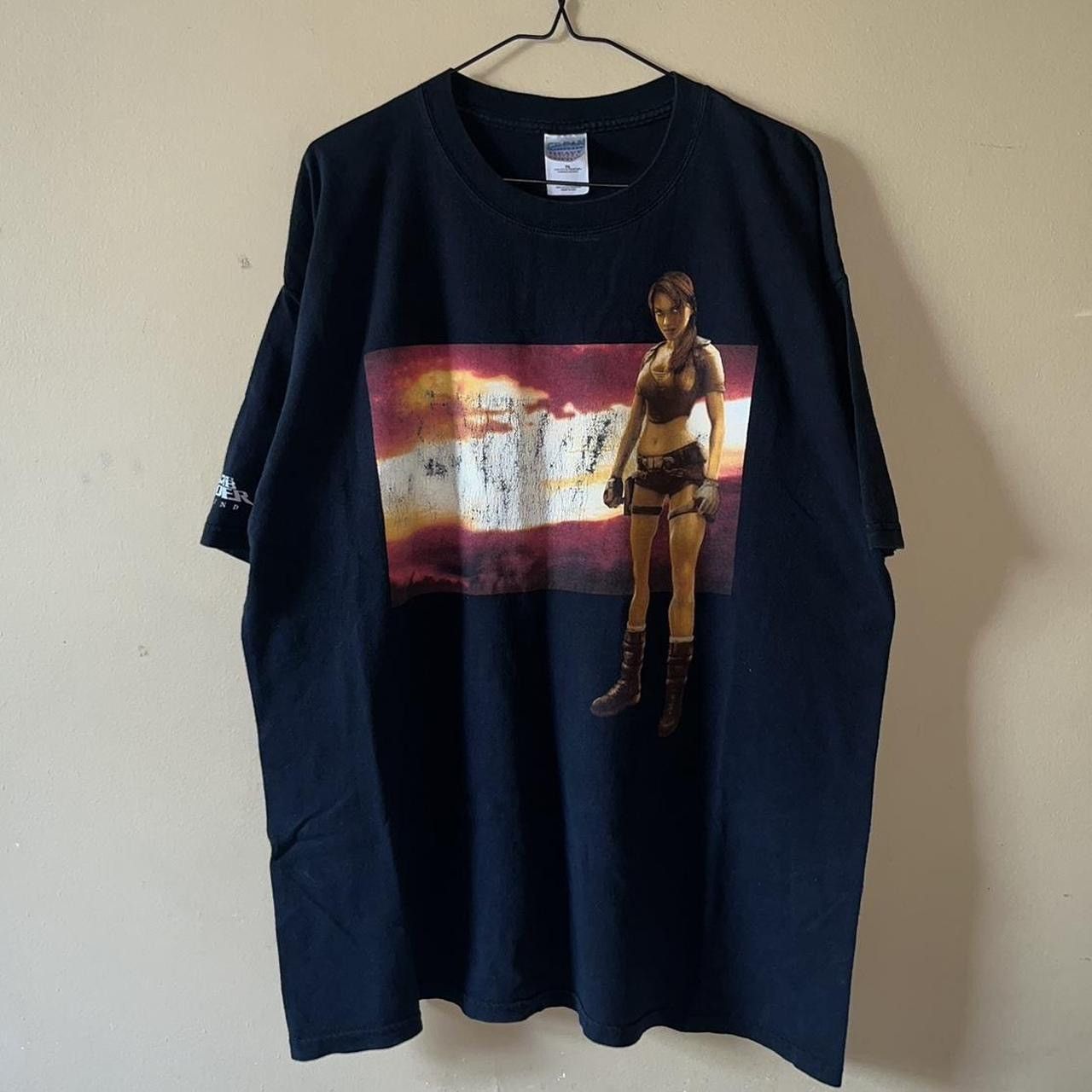 Vintage Vintage 2000s Lara Croft Tomb Raider Legend 3D Gaming Tee Size US XL / EU 56 / 4 - 1 Thumbnail