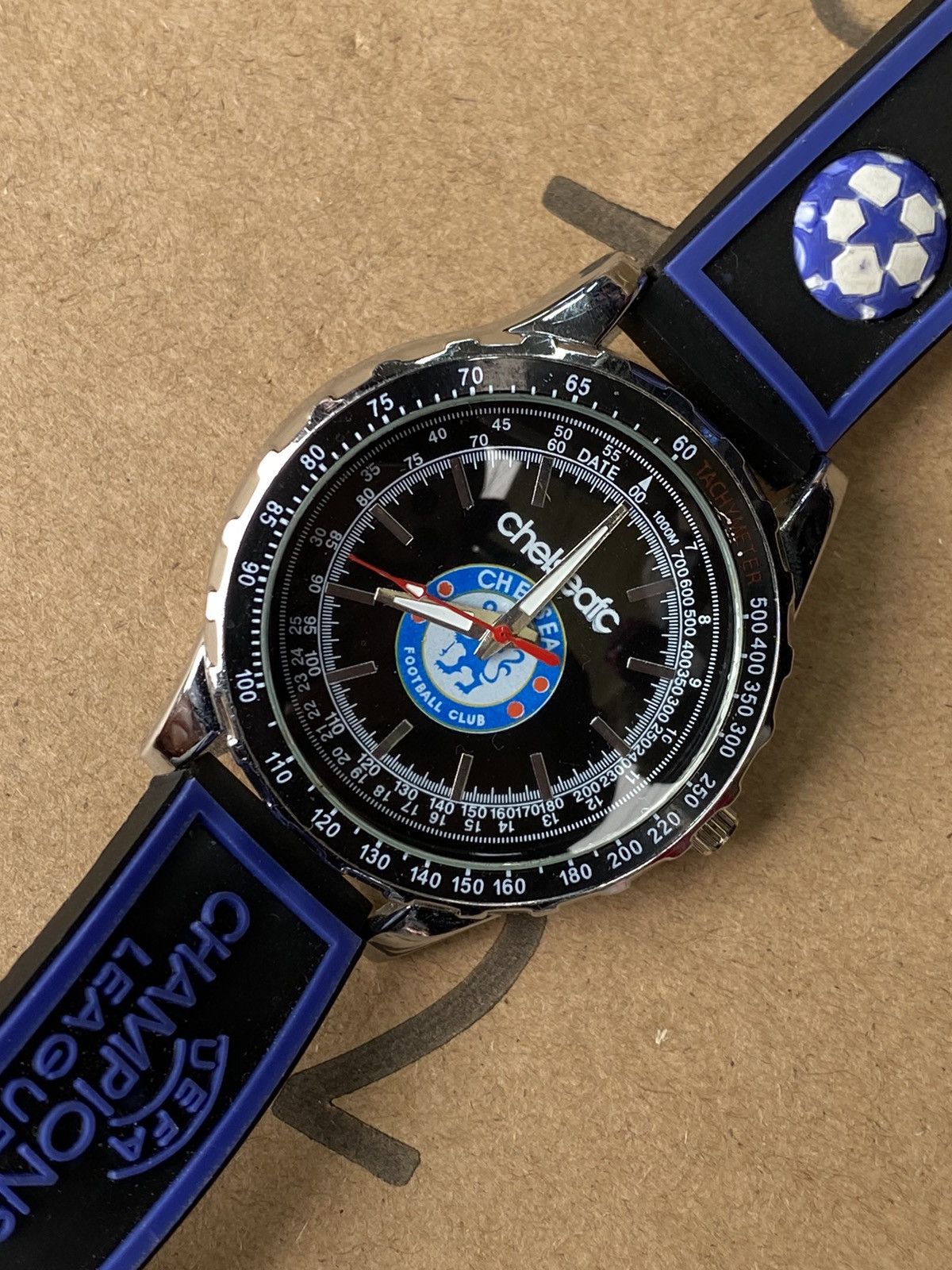 Vintage Football Fan Chelsea Watch UEFA Design - Japanese Brand Size ONE SIZE - 6 Thumbnail