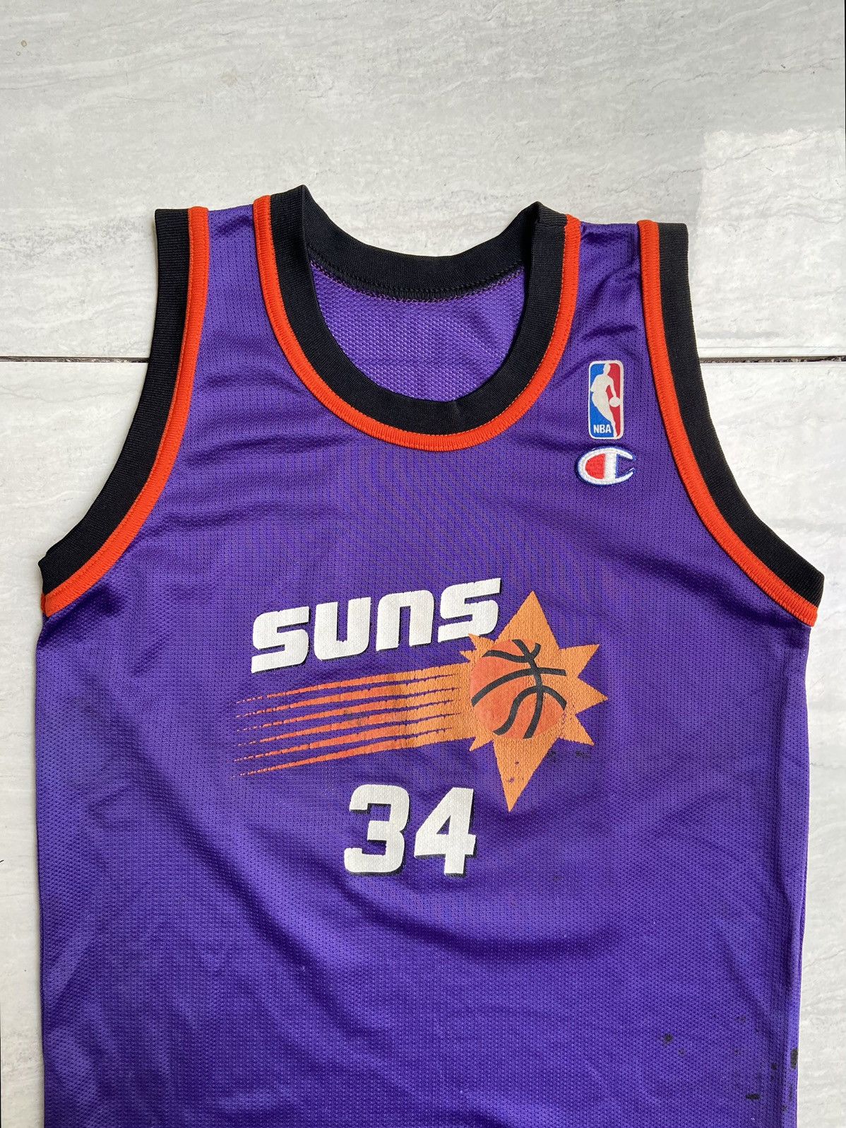 Champion × NBA NBA x CHAMPION Suns Barkley 34 Jersey Size US XS / EU 42 / 0 - 3 Thumbnail