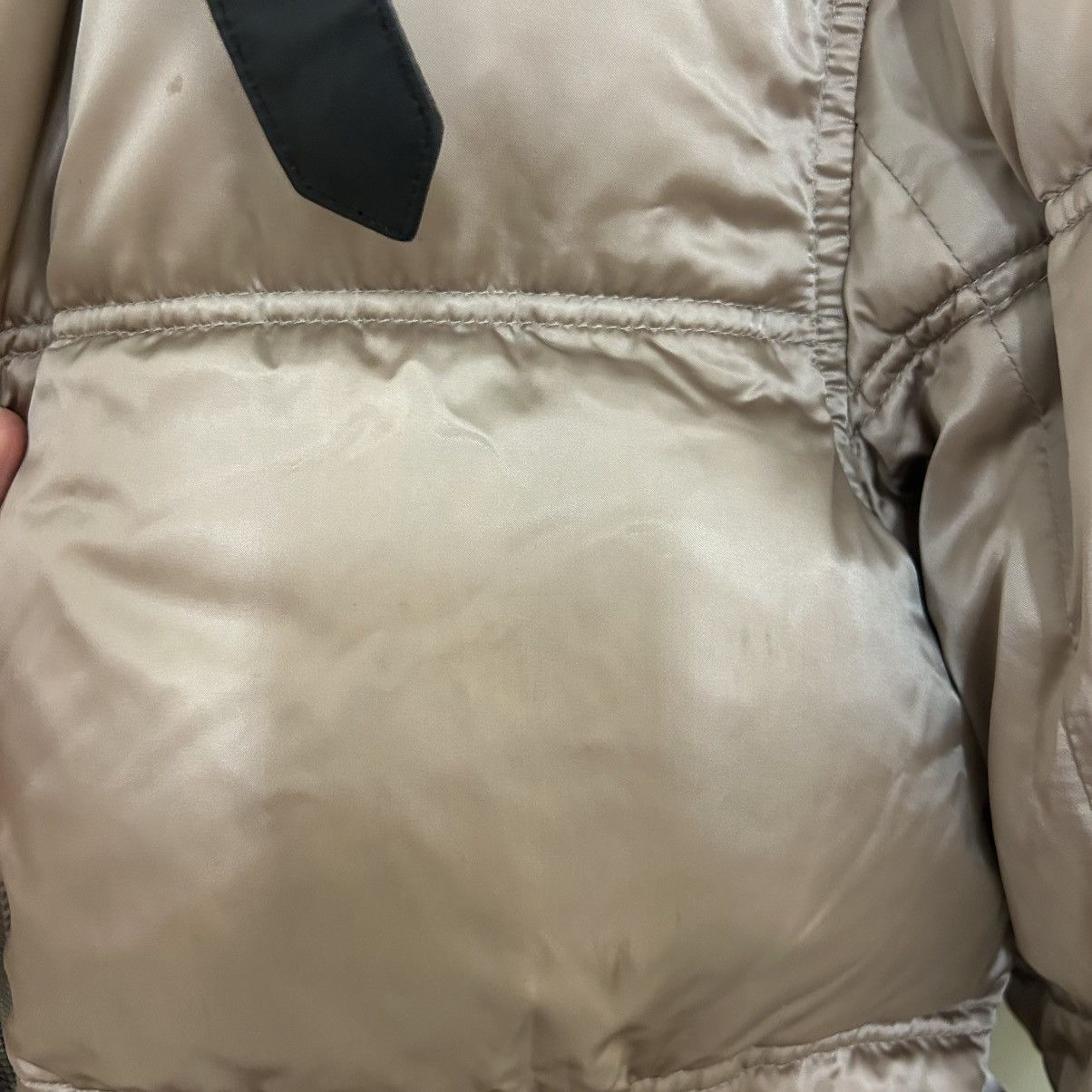 Prada Prada Down Puffer Jacket Made in Italy Pink Shearling Size L / US 10 / IT 46 - 25 Thumbnail