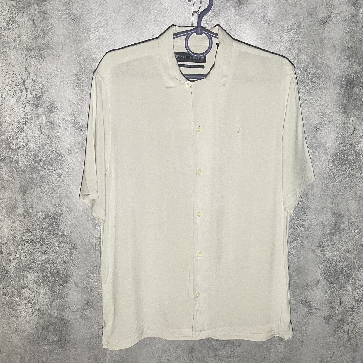 Allsaints Allsaints Cotton Short Sleeve Shirt Designer Size US XS / EU 42 / 0 - 1 Thumbnail