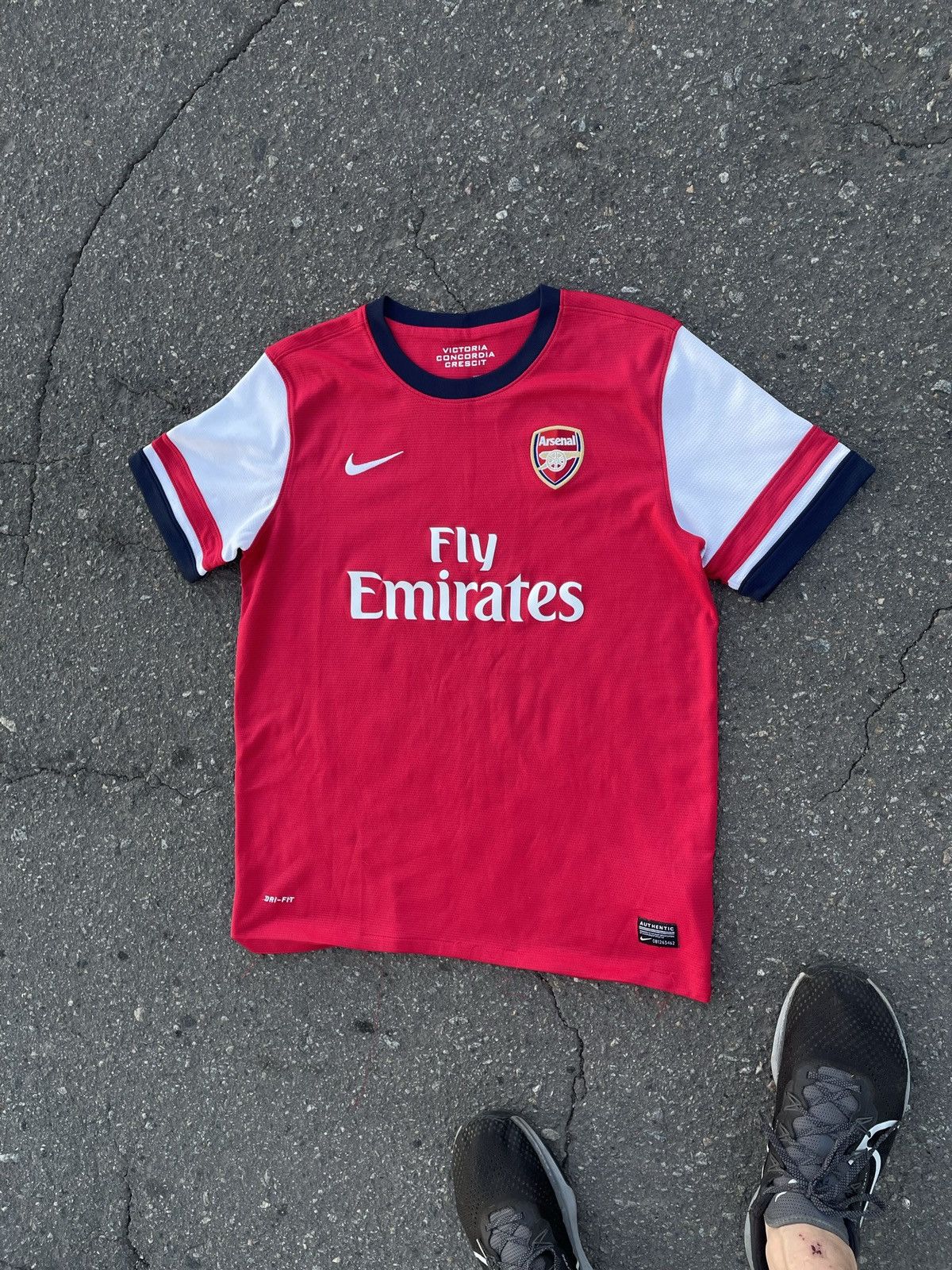 Nike FC Arsenal London 2012/13 Soccer Jersey Football Blokecore ⚽️ Size US S / EU 44-46 / 1 - 5 Thumbnail