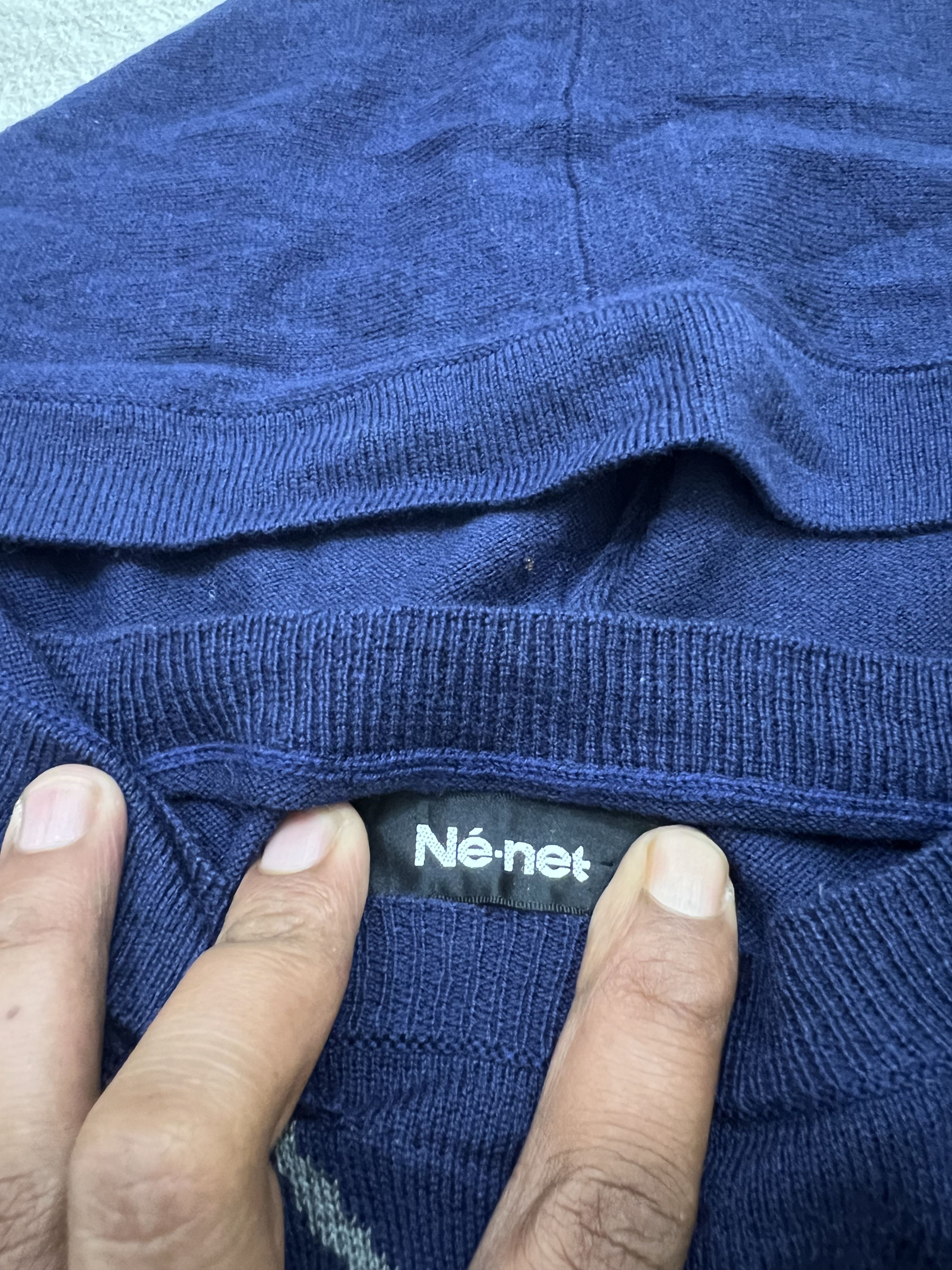 Issey Miyake 2000s Ne-net Japanese Bono Knitwear y2k Lgb Ifsix Size US L / EU 52-54 / 3 - 5 Thumbnail