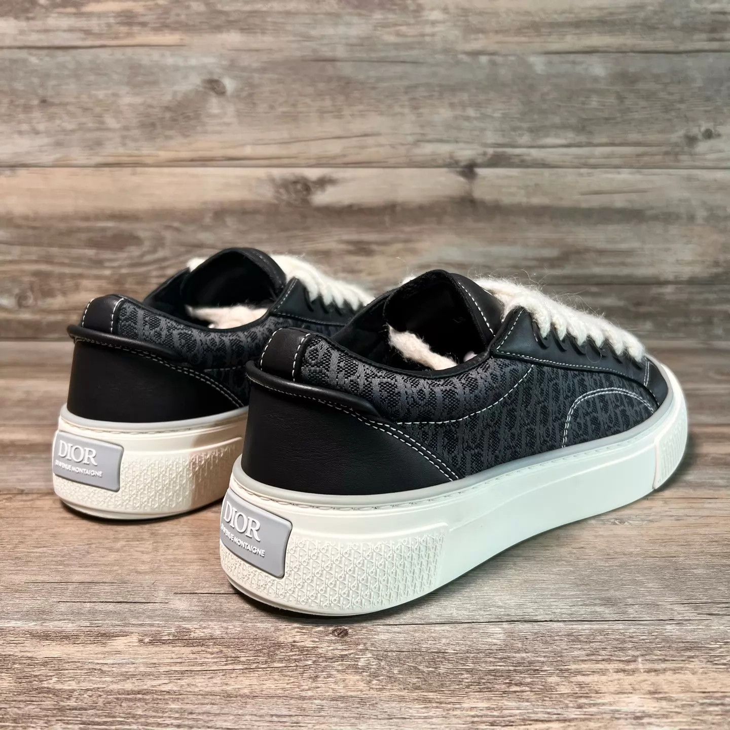 Dior Dior B33 Sneaker Black/White 41 97 New Boxless Size US 8 / EU 41 - 3 Thumbnail