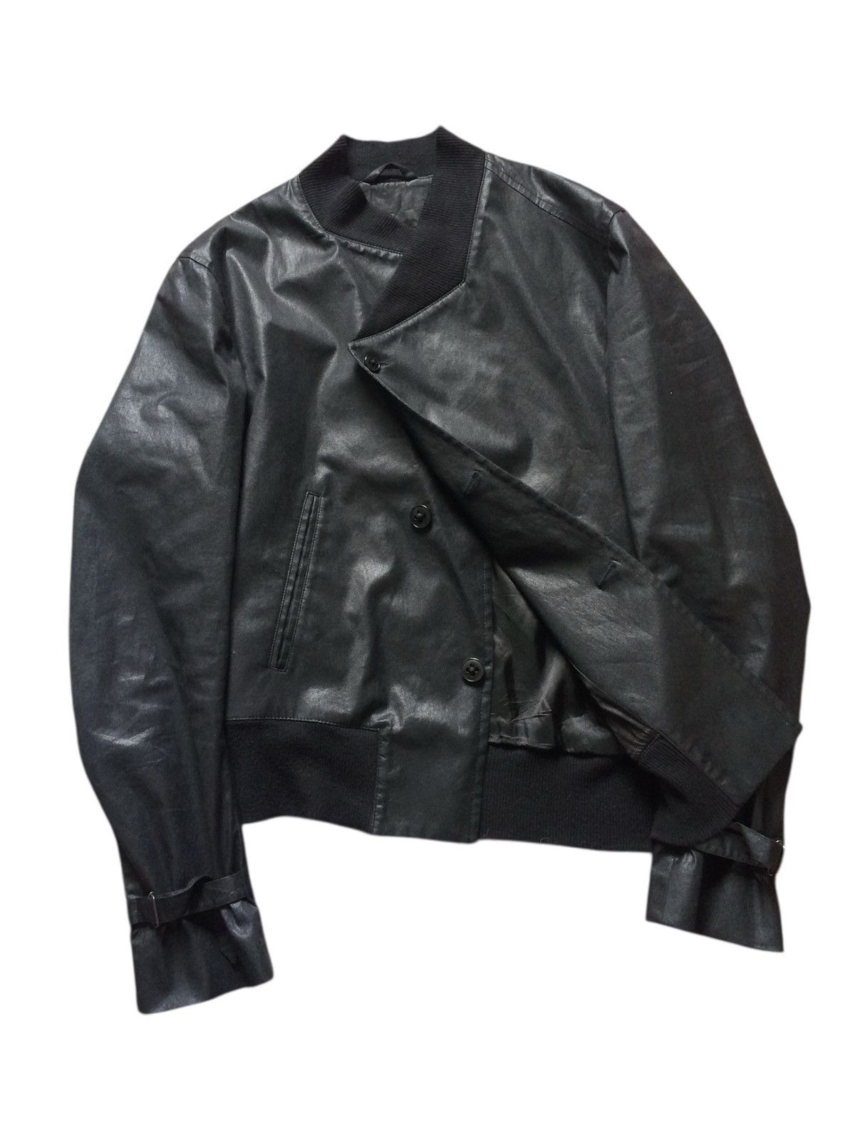 Ann Demeulemeester Ann Demeulemeester Asymmetric bomberjacket - spring 2007 Size US M / EU 48-50 / 2 - 2 Thumbnail