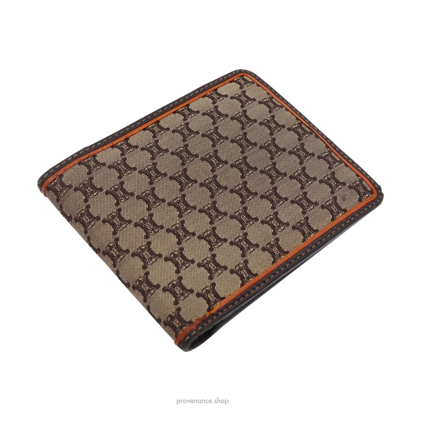 Celine 🔴 Celine Bifold Wallet - Triomphe Jacquard Size ONE SIZE - 2 Thumbnail