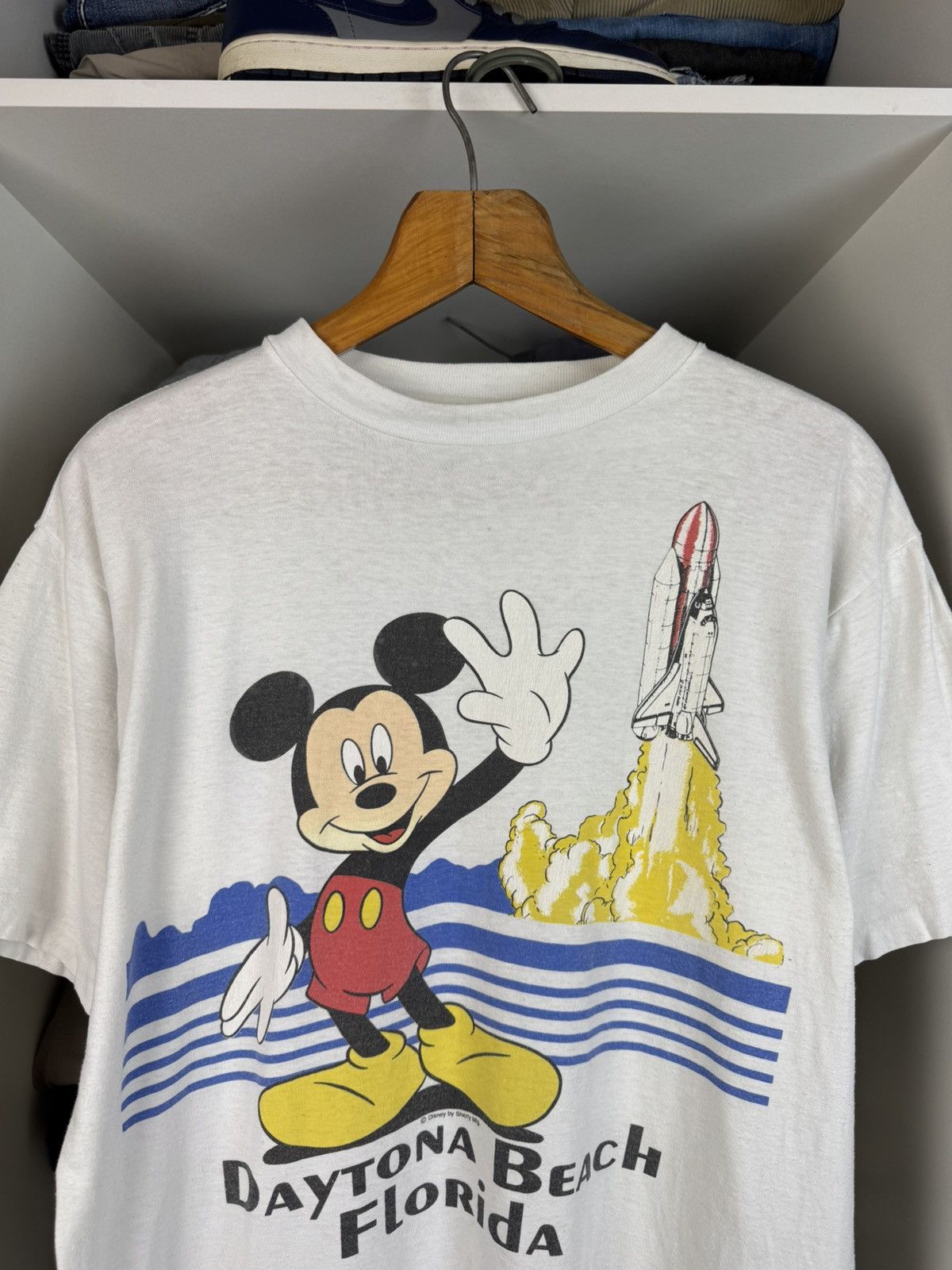 Mickey Mouse Vintage Mickey Mouse Single Stitch T-shirt Size US M / EU 48-50 / 2 - 2 Thumbnail