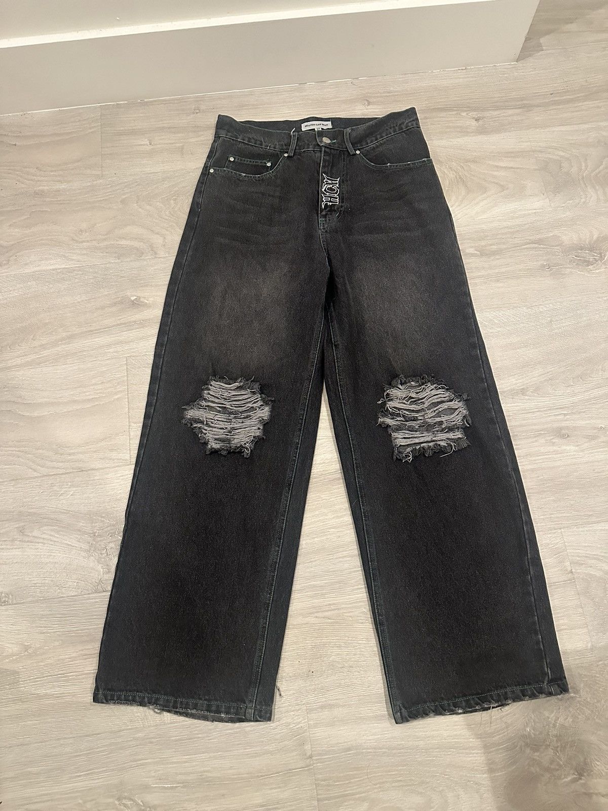Other Black Heaven Can Wait Jeans Size US 30 / EU 46 - 2 Thumbnail