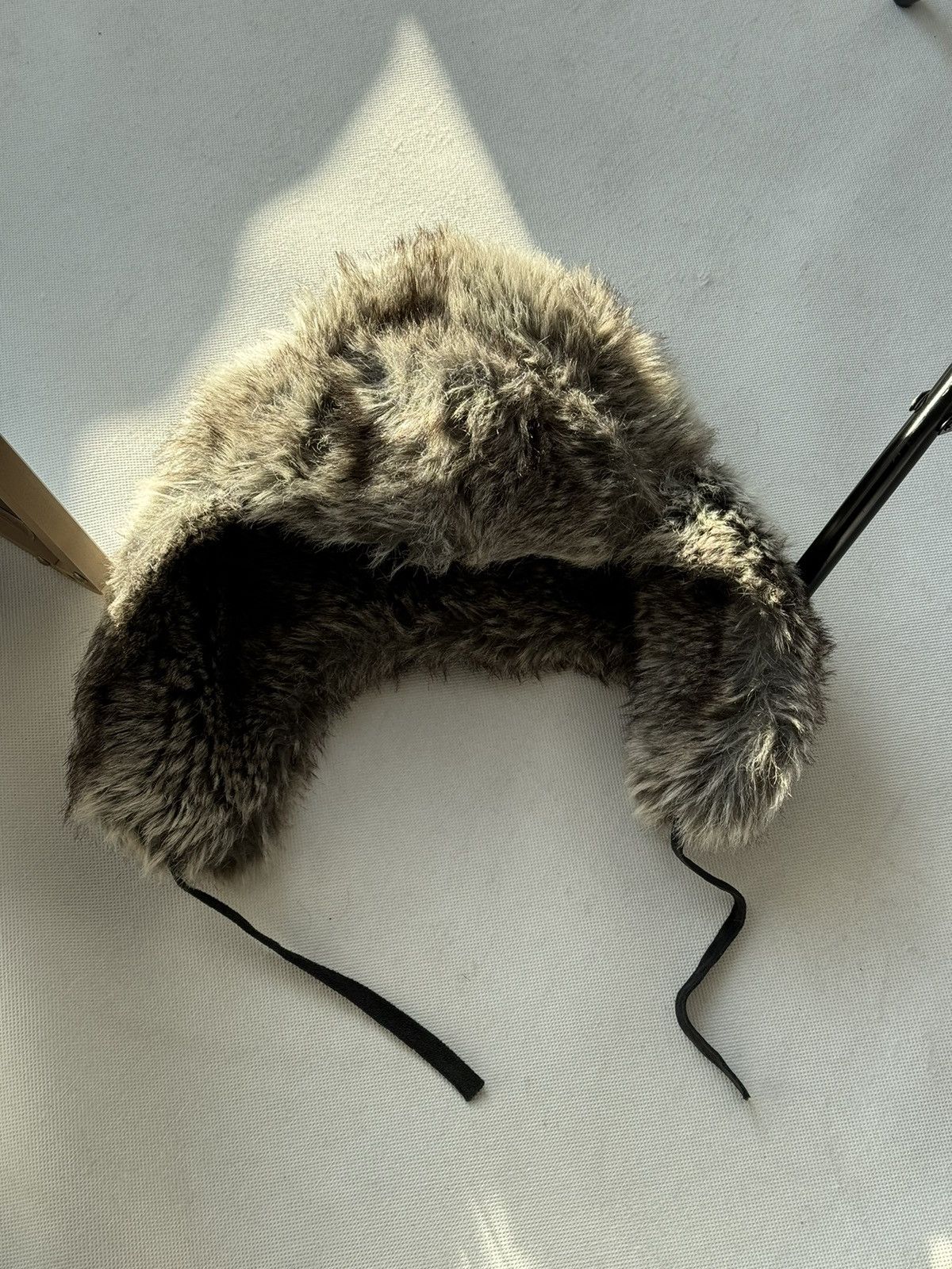 Japanese Brand Vintage fuzzy mohair japanese ushanka hat avant garde Size ONE SIZE - 3 Thumbnail