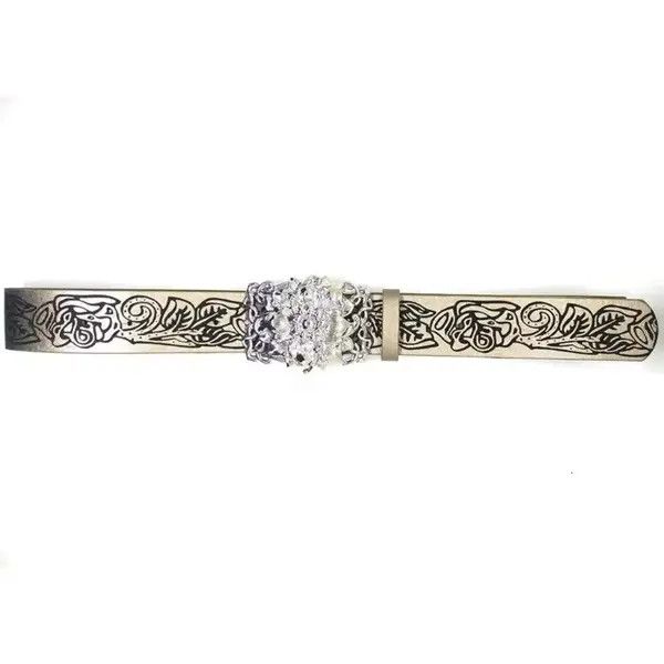 Japanese Brand Kihara x Honda Poisonous Rose Buckle Belt Size ONE SIZE - 7 Thumbnail