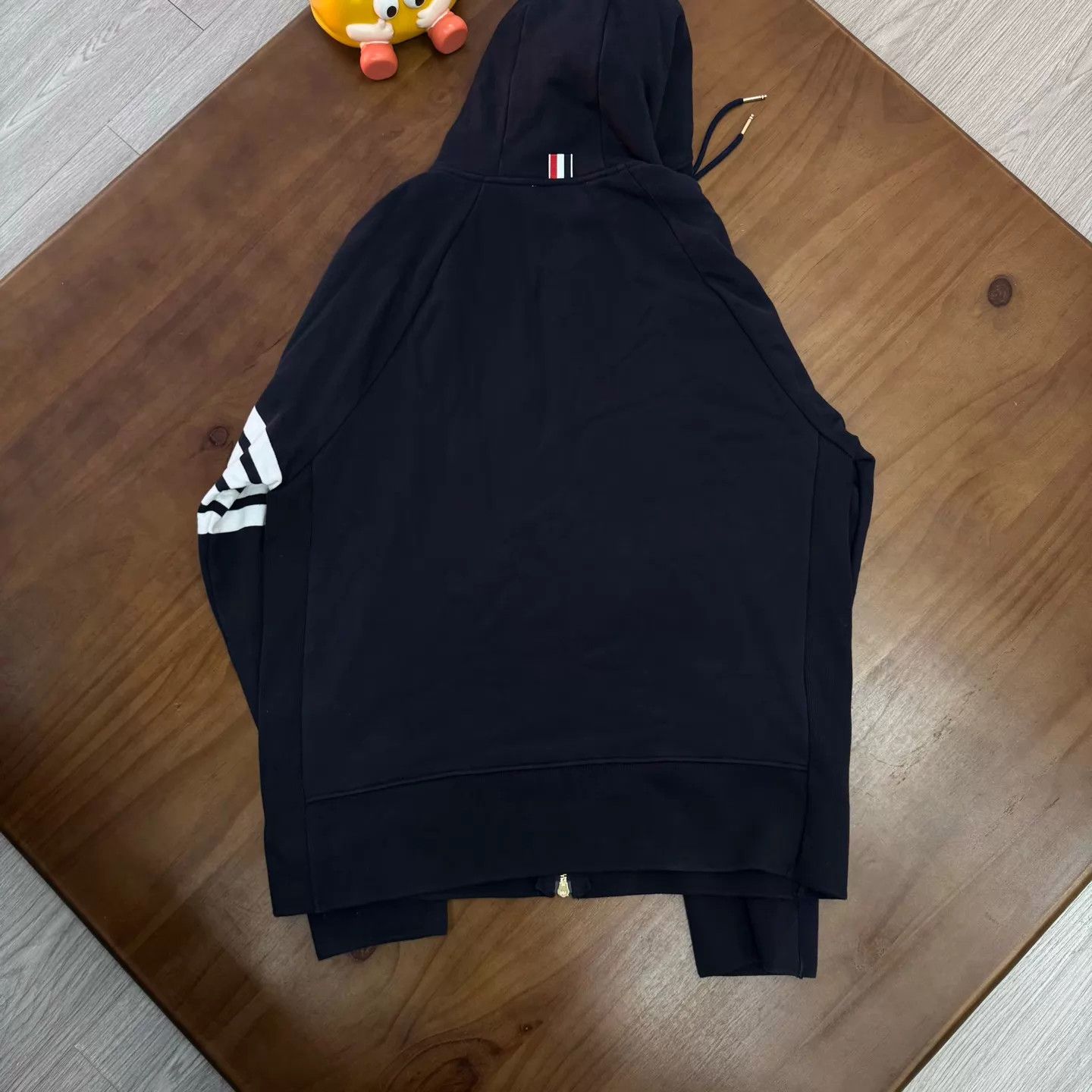 Thom Browne tb zipper hoodie navy blue size 7 Size US XXL / EU 58 / 5 - 2 Thumbnail