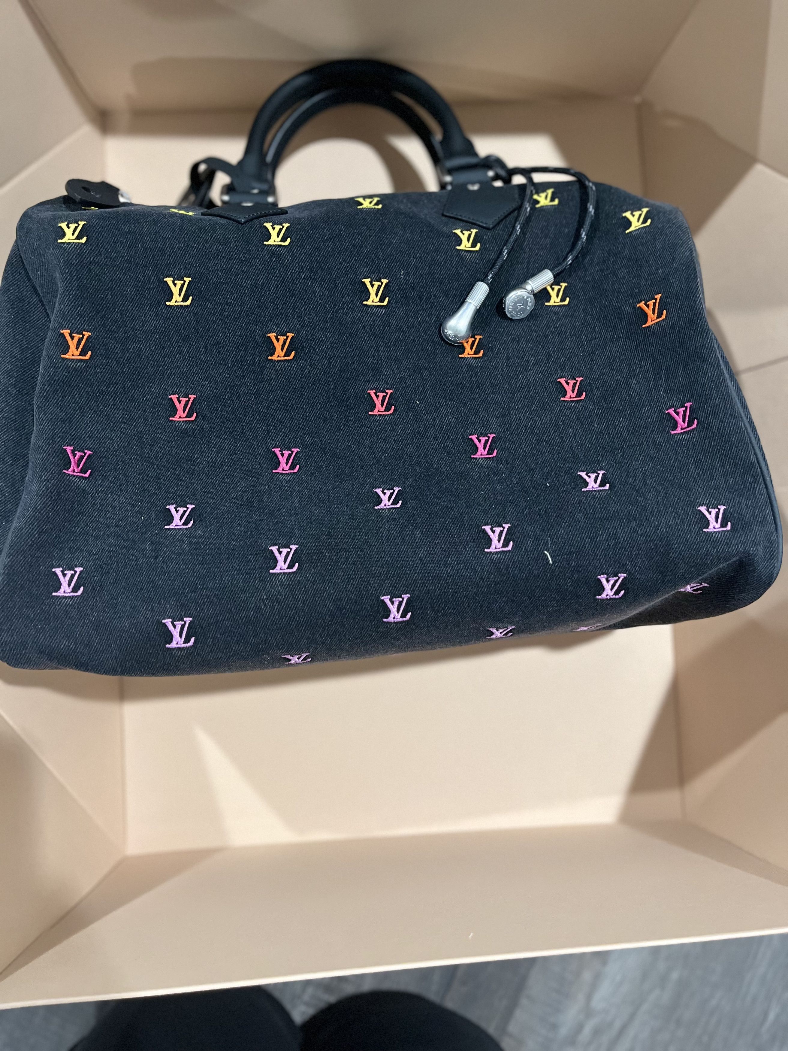 Louis Vuitton × Pharrell Speedy 40 Bandoulière Size ONE SIZE - 4 Thumbnail