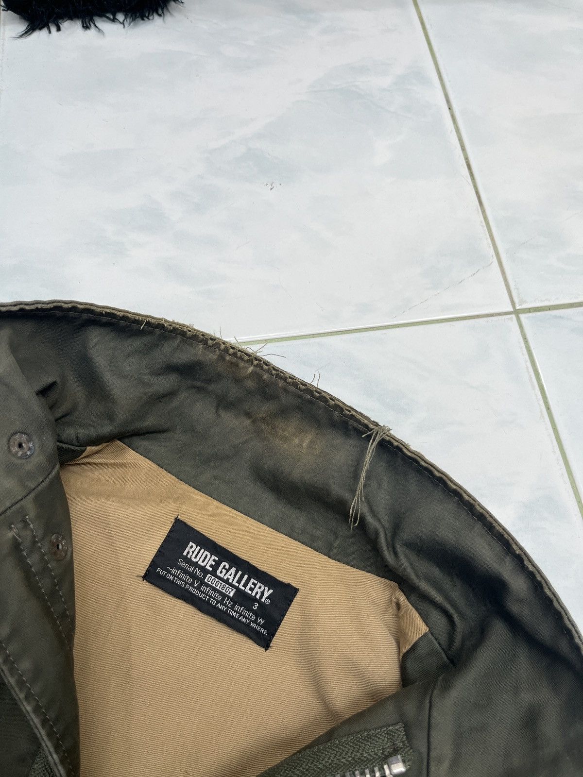 RUDE GALLERY 🔥🔥🔥ARCHIVE RUDE GALLERY MILITARY JACKET Size US S / EU 44-46 / 1 - 18 Thumbnail