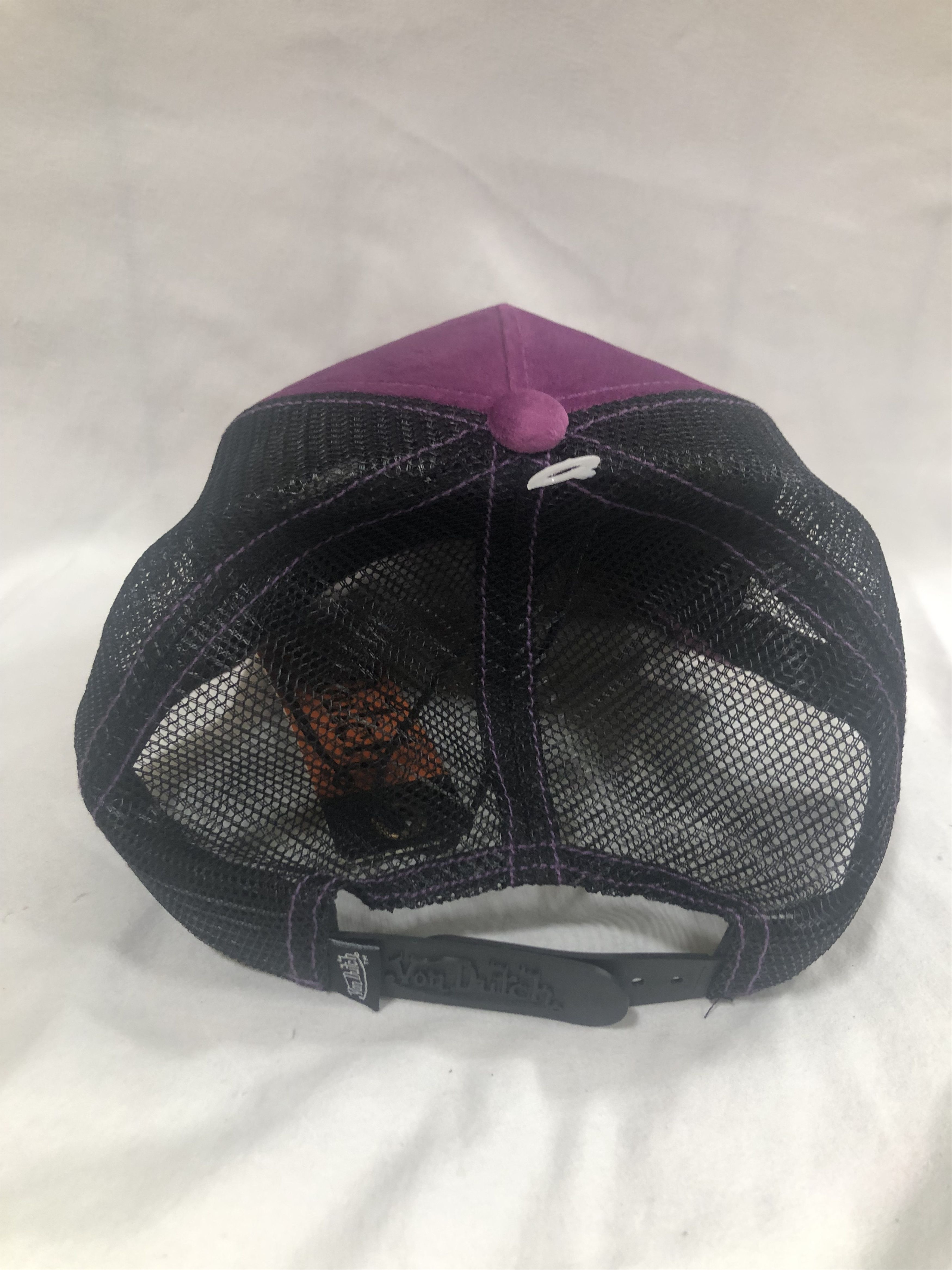 Von Dutch Von Dutch Purple Suede Hat (VH13) Size ONE SIZE - 2 Thumbnail
