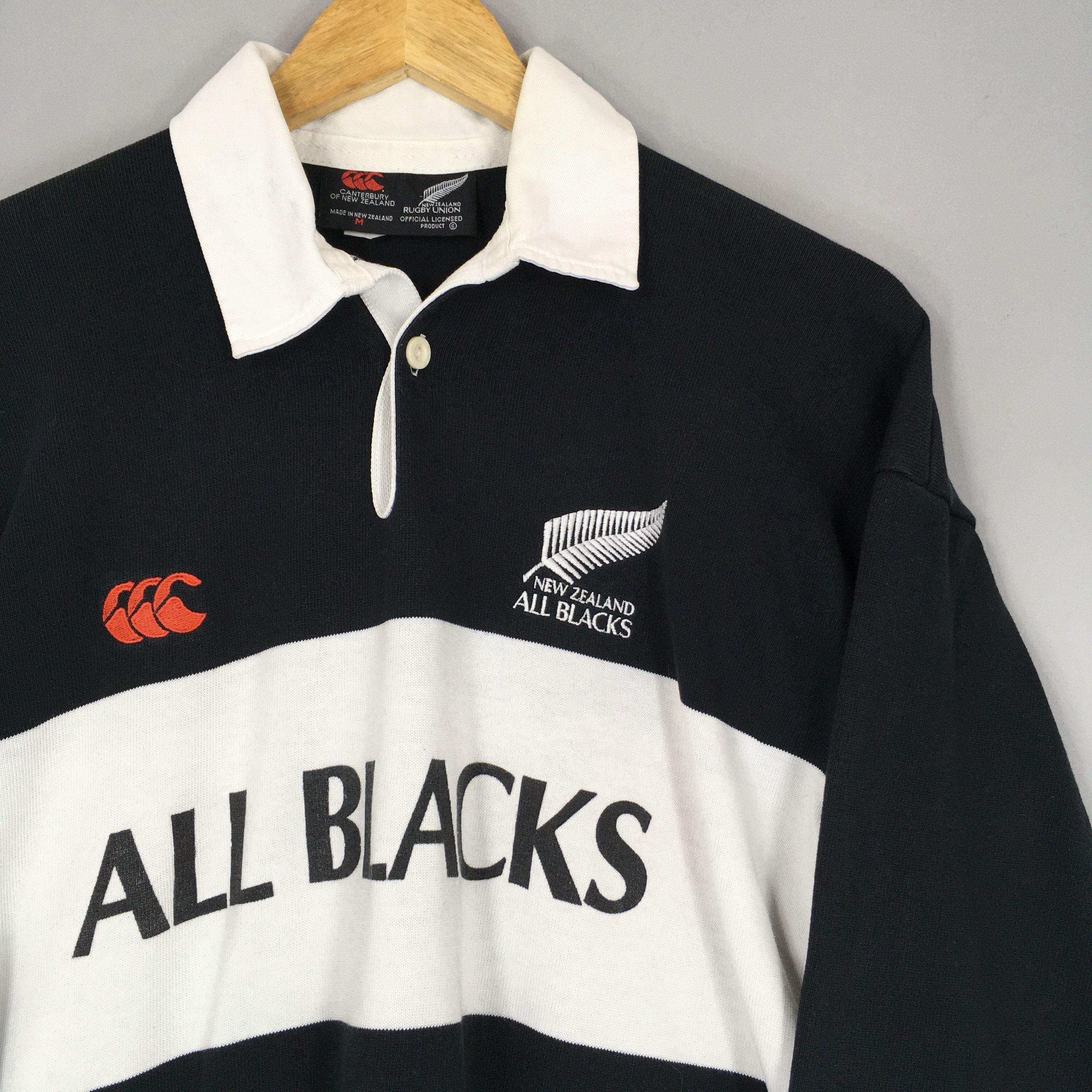 Canterbury of New Zealand Vintage Canterbury Of New Zealand All Blacks Polo Medium Size US M / EU 48-50 / 2 - 2 Thumbnail