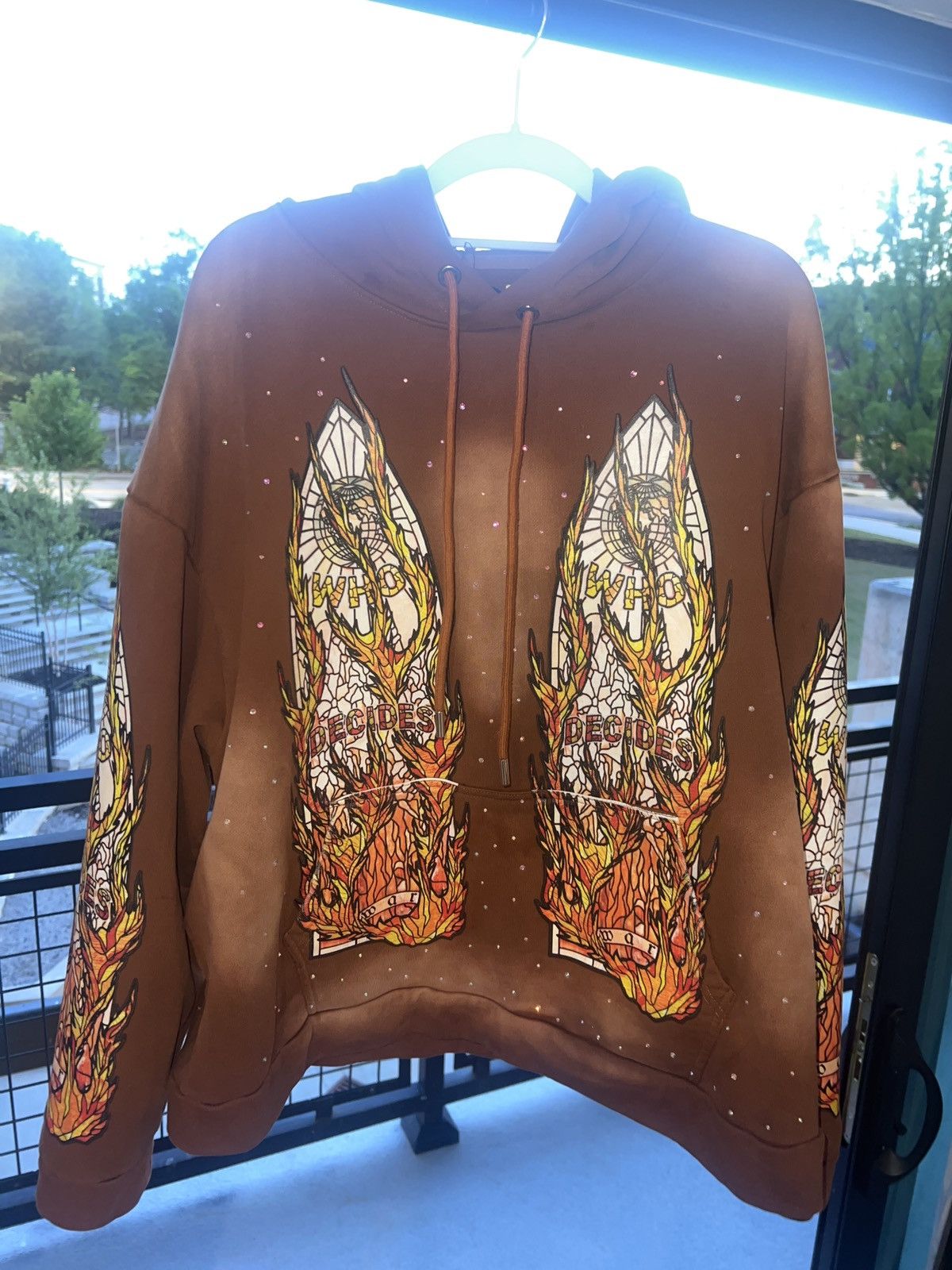 Who Decides War Who Decides War Studded Hoodie Size US M / EU 48-50 / 2 - 1 Thumbnail