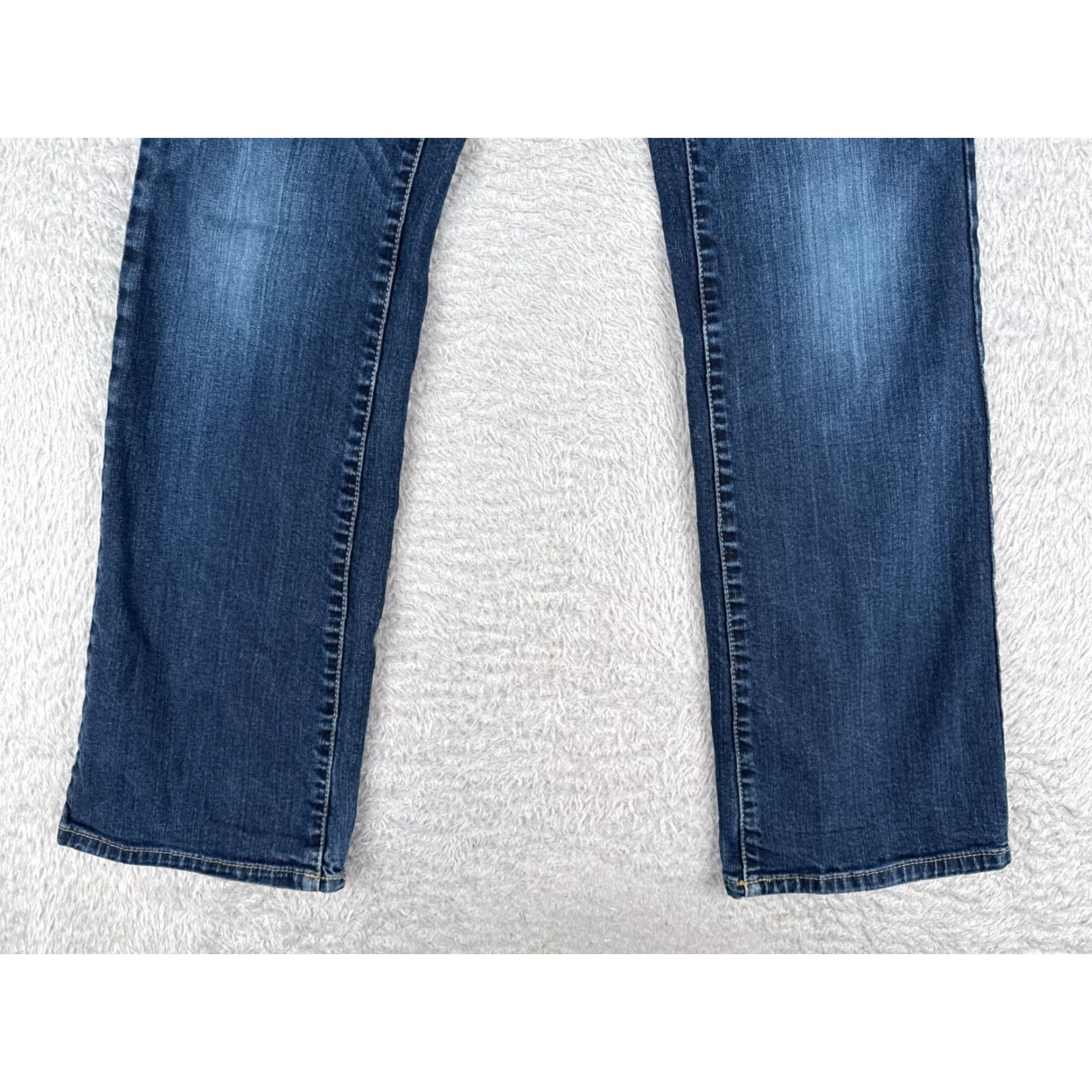 Merona Merona Jeans Women 6 Blue Denim Bootcut Adult Regular 28x30 Cotton Blend Mid Rise 30 In Inseam Vintage No Mens Women Girls Size 28" / US 6 / IT 42 - 2 Thumbnail