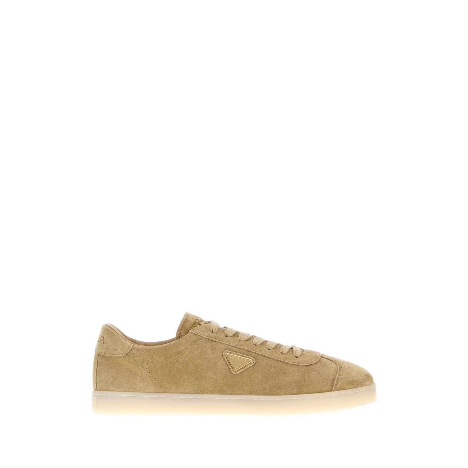 PRADA Beige Suede Sneakers New And Authentic (Men's size:9.5