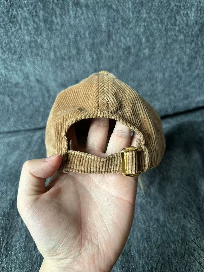 Celine Celine Corduroy Baseball Cap Size M Size ONE SIZE - 2 Thumbnail