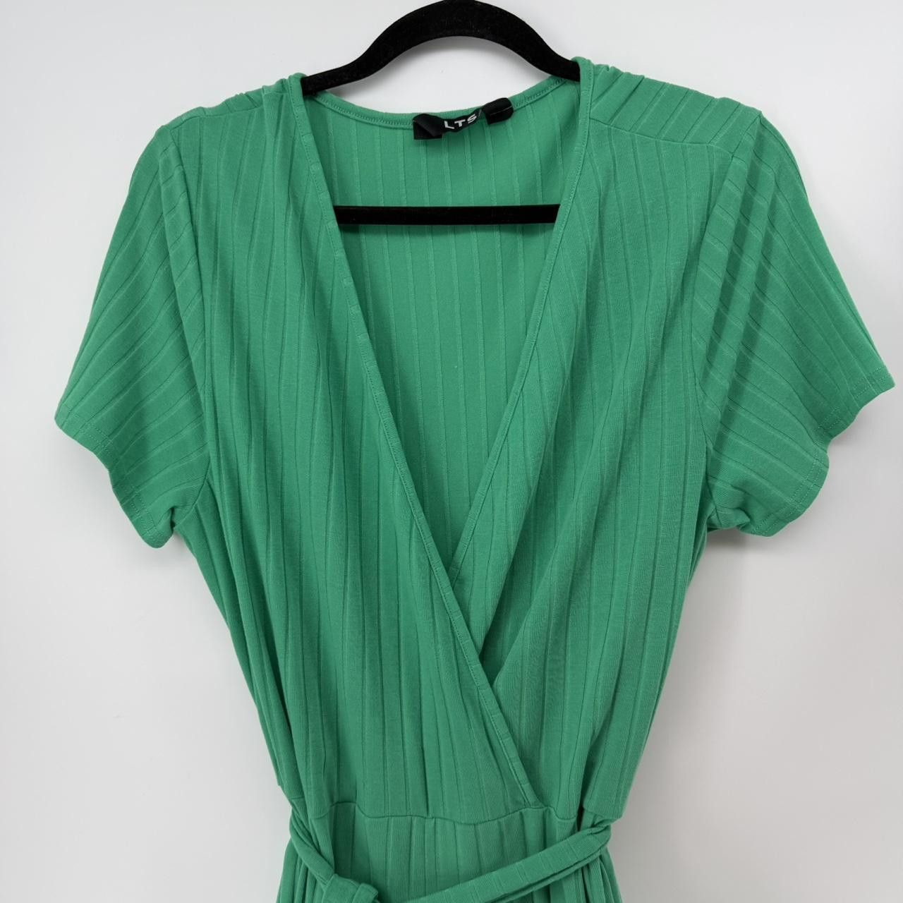 Other Long Tall Sally Green Ribbed Size 36" / US 14 / IT 50 - 4 Thumbnail