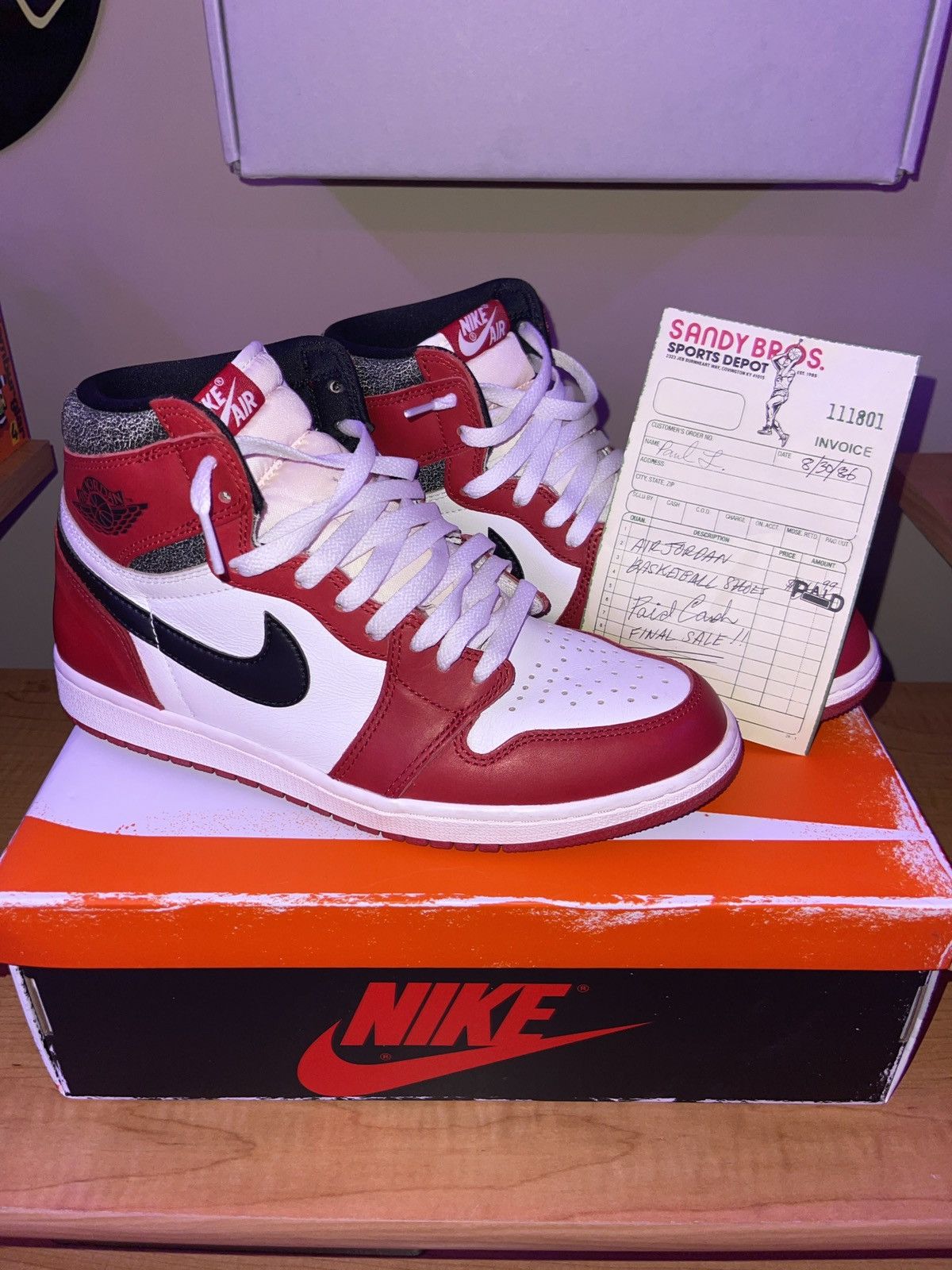 Jordan Brand × Nike Jordan 1 Chicago Lost and Found | Grailed