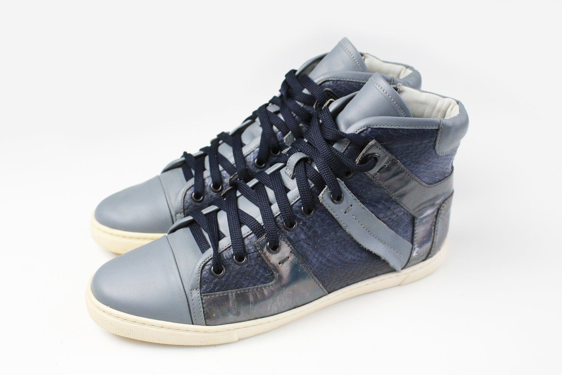 Lanvin Lanvin High Top Sneakers EUR 40 Size US 7 / EU 40 - 3 Thumbnail