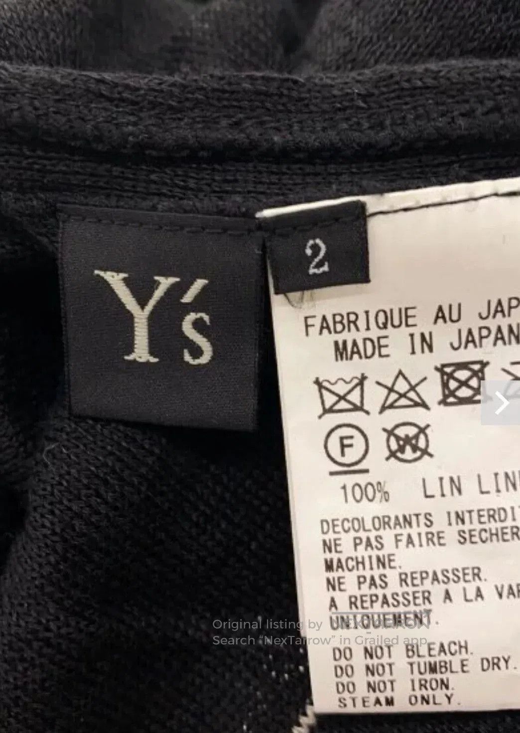 Yohji Yamamoto Yohji Yamamoto Linen Top. Size M / US 6-8 / IT 42-44 - 5 Thumbnail