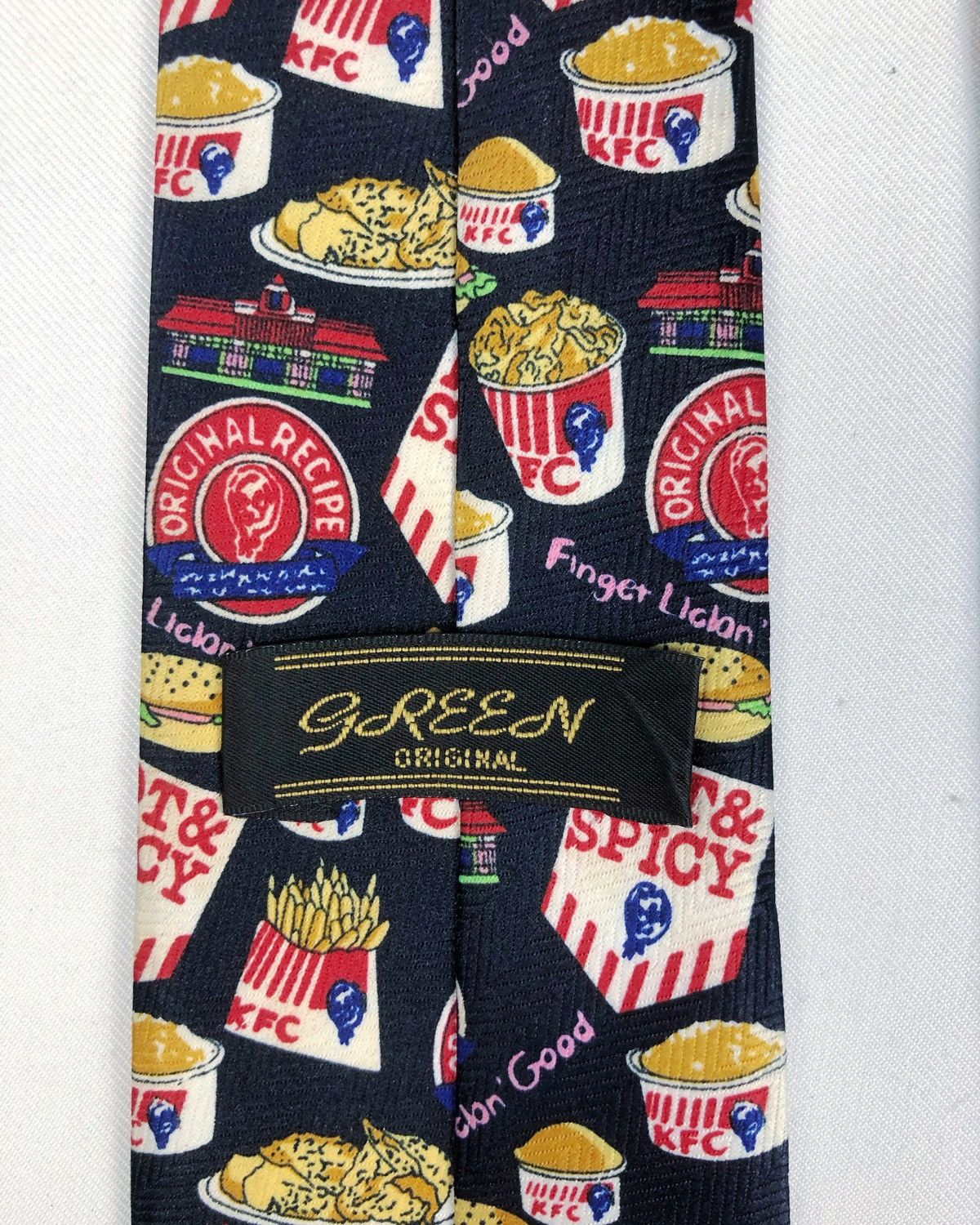 Vintage Rare Vintage KFC All Over Print Tie Size ONE SIZE - 5 Thumbnail
