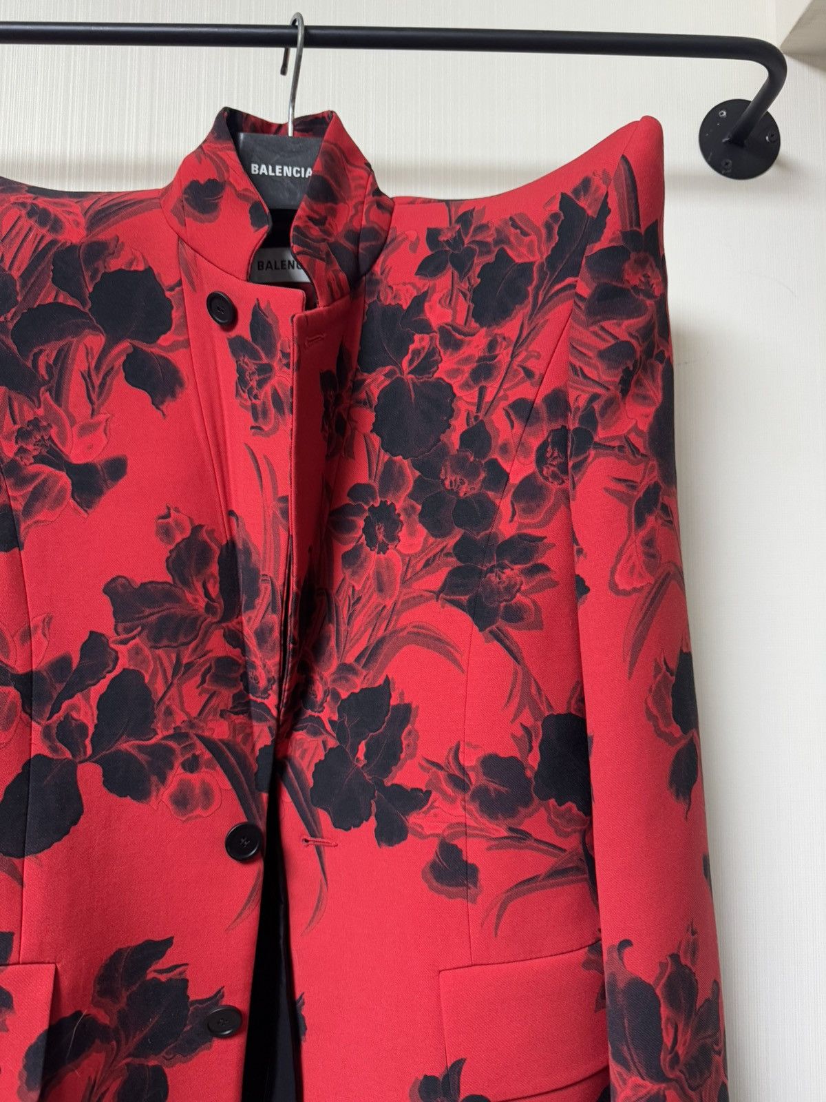 Balenciaga Balenciaga Pagoda Red coat Size XS / US 0-2 / IT 36-38 - 3 Thumbnail