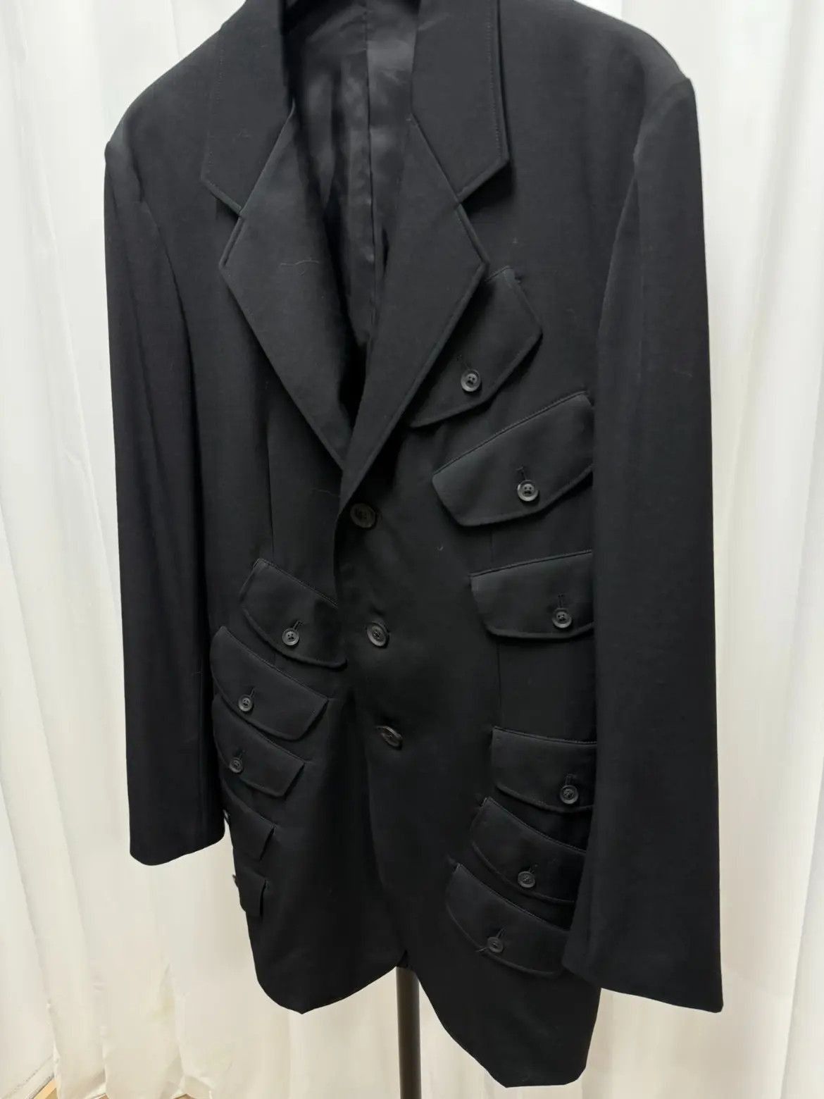 Yohji Yamamoto Yohji Yamamoto Pour Homme Multi Pockets Jacket-2507 Size US M / EU 48-50 / 2 - 2 Thumbnail